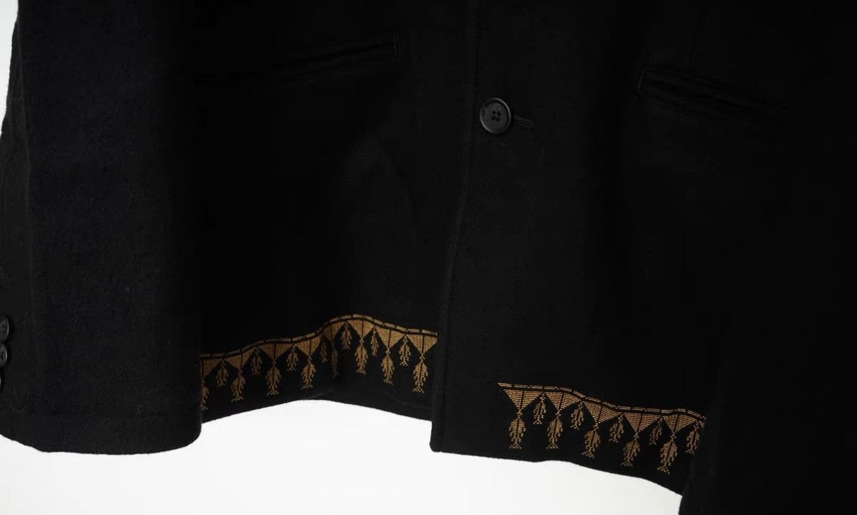 Yohji Yamamoto Yohji Yamamoto SYTE Silhouette Mid-length Wool Blend Coat Size US L / EU 52-54 / 3 - 5 Thumbnail