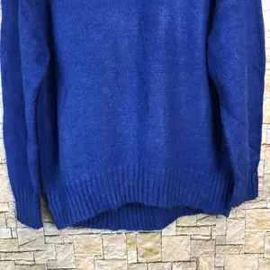 GU × Homespun Knitwear GU Blue plain Knitwear #A655 Size M / US 6-8 / IT 42-44 - 6 Thumbnail