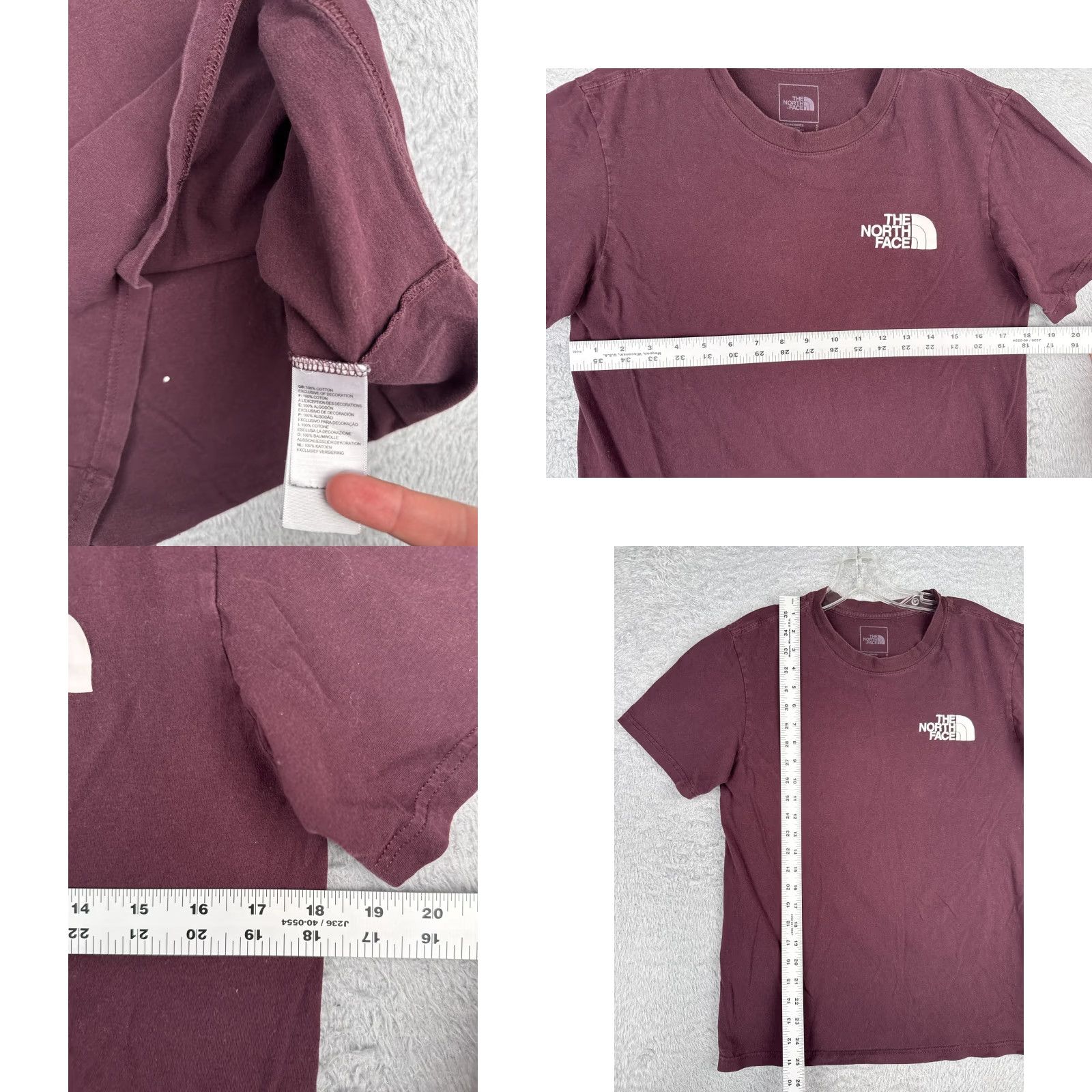 The North Face The North Face Shirt Men Regular Size S Short Sleeve Crew Red Cotton Outdoor Size US S / EU 44-46 / 1 - 8 Thumbnail