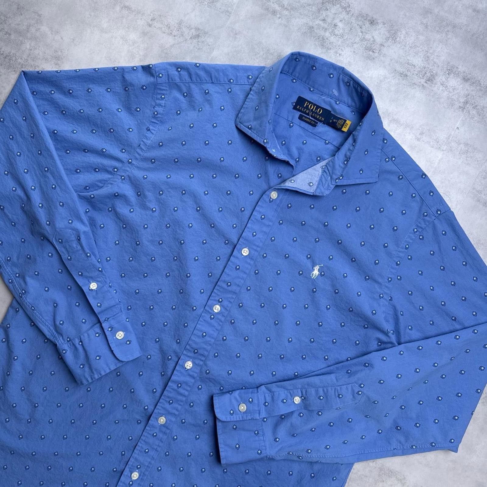 Polo Ralph Lauren Y2K Polo Ralph Lauren 00s Button Up Shirt Size US L / EU 52-54 / 3 - 6 Thumbnail