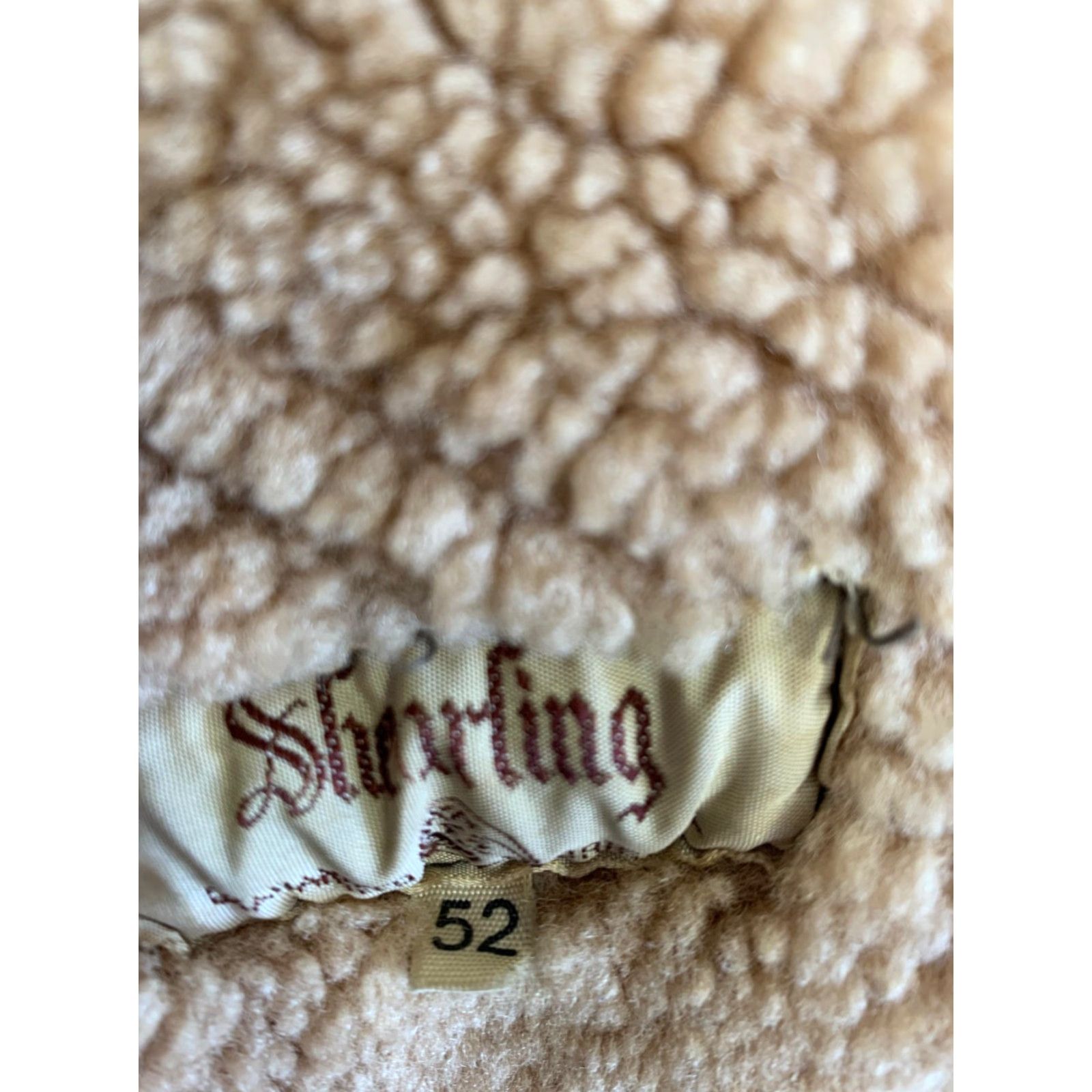 Vintage VINTAGE Starting Leather Coat Mens XL Brown Sherpa Lined Shearling / Sheepskin Coat Size US XL / EU 56 / 4 - 5 Thumbnail