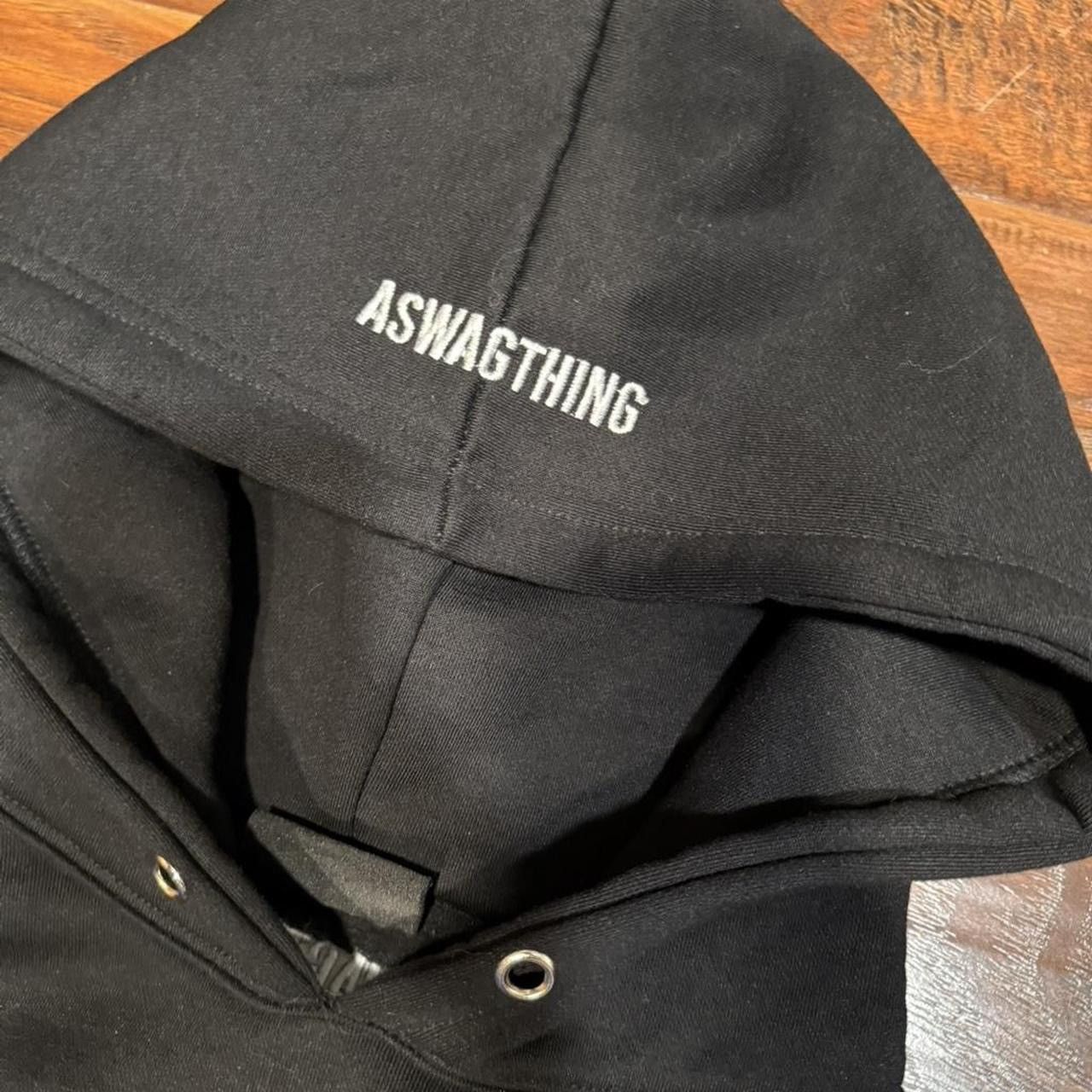 Japanese Brand ASwagThing FW25 1/50 F&F Pixel Gun Black Hoodie Size US L / EU 52-54 / 3 - 3 Thumbnail