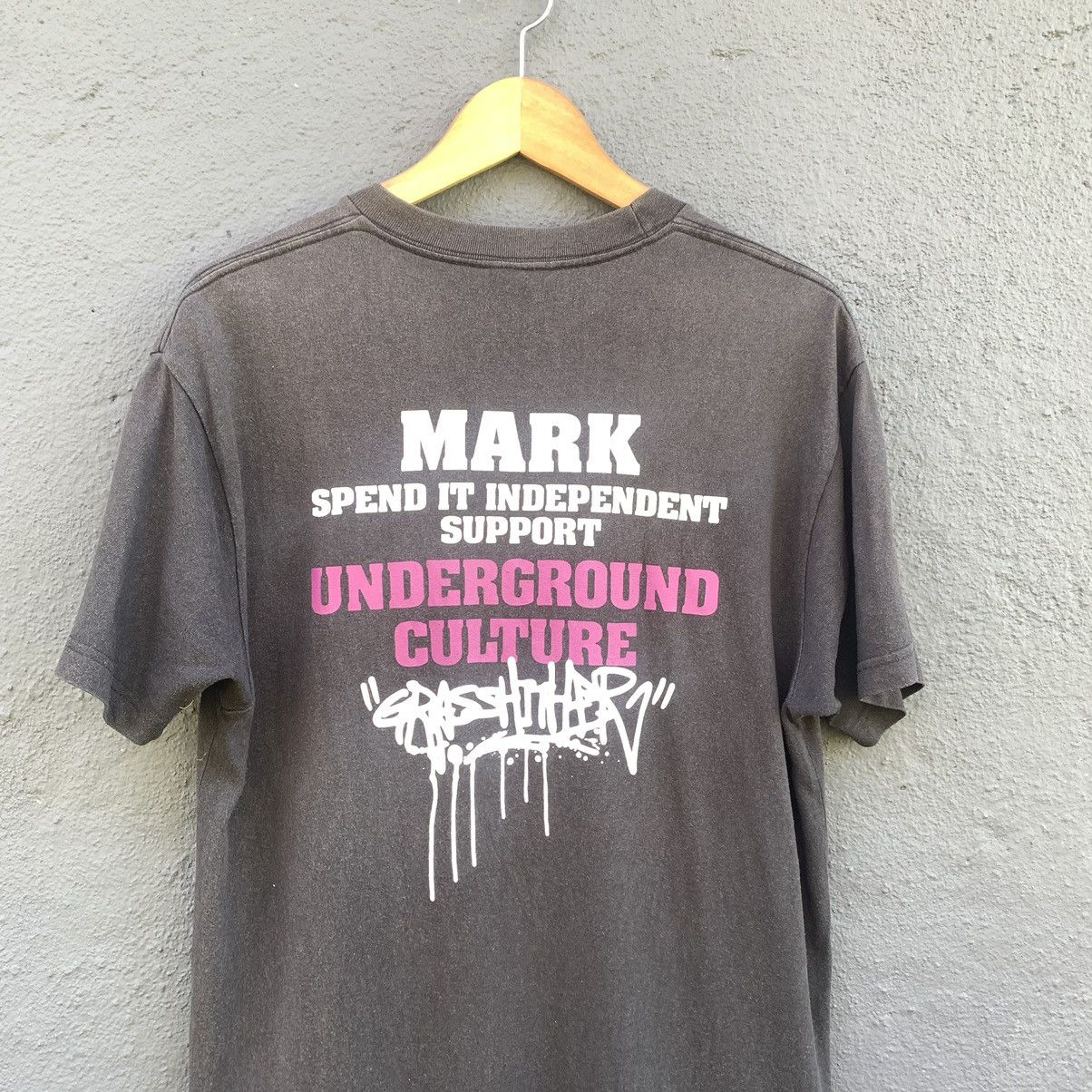 Vintage Thrashed Faded Vintage Grass Hither Mark Streetwear Tee Size US L / EU 52-54 / 3 - 4 Thumbnail