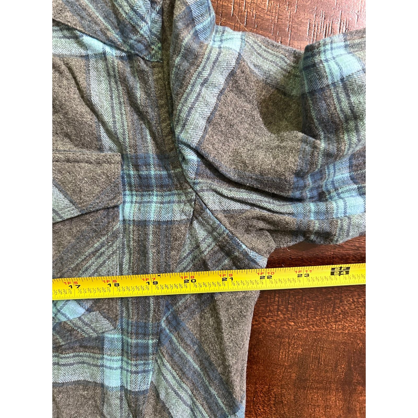 BKE BKE men’s plaid flannel shirt snap up blue and gray size XL Size US XL / EU 56 / 4 - 4 Thumbnail