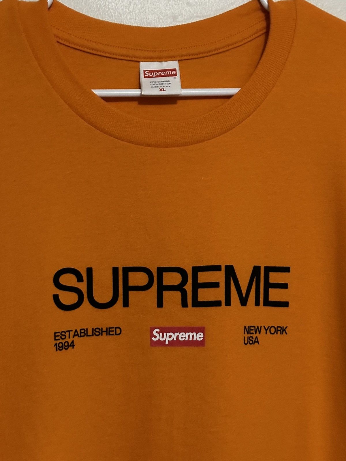 Supreme Supreme Est. 1994 Tee Size US XL / EU 56 / 4 - 2 Thumbnail