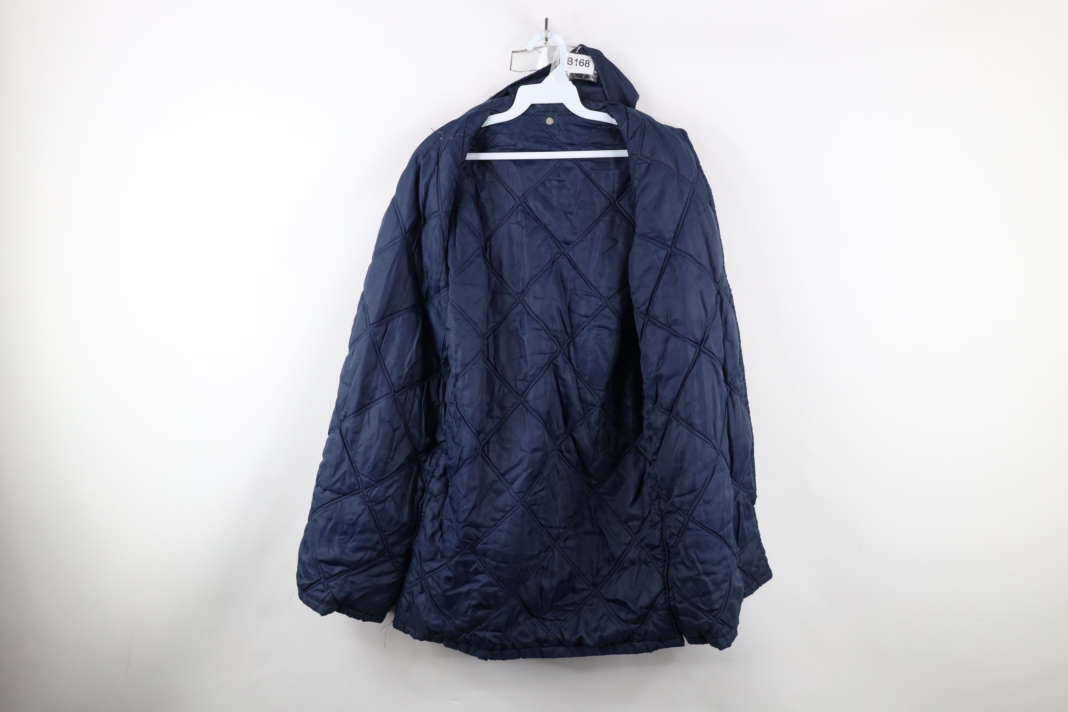 Vintage Vintage 60s Streetwear Hooded Parka Jacket Blue AS IS Size US L / EU 52-54 / 3 - 11 Thumbnail