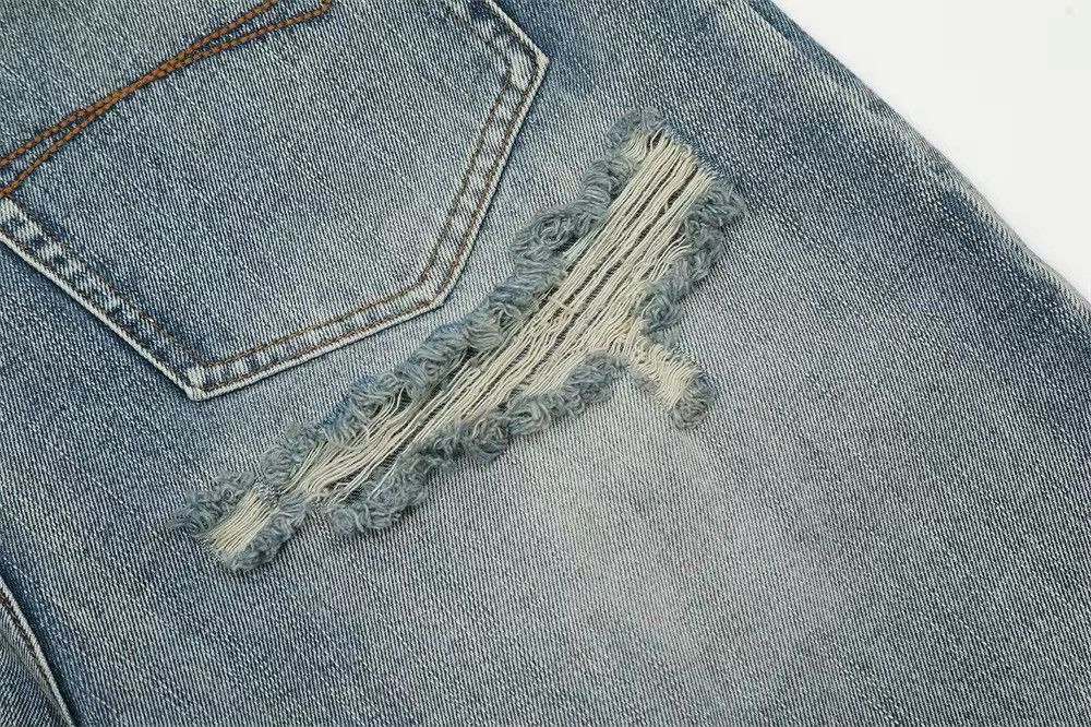 Japanese Brand Design Ripped Lux Wash Jorts Vintage Y2K Style Size US 32 / EU 48 - 10 Thumbnail