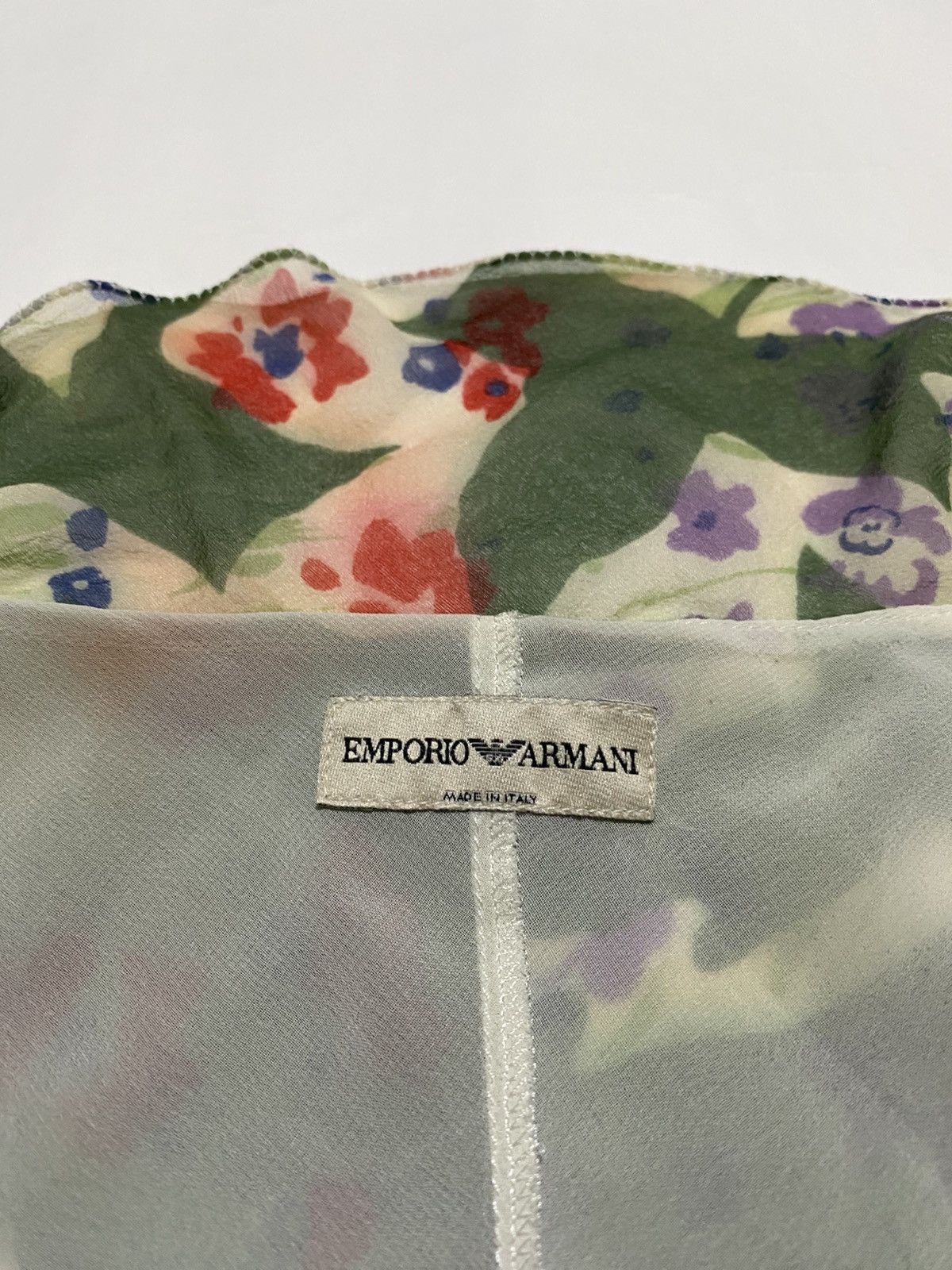 Emporio Armani VINTAGE EMPORIO ARMANI FLORAL DRESSES Size S / US 4 / IT 40 - 6 Thumbnail