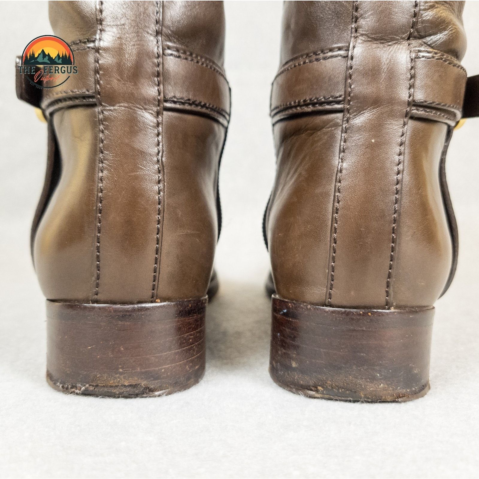 Tory Burch Tory Burch Bristol Brown Leather Knee High Riding Boot Sz 7 Size US 7 / IT 37 - 10 Thumbnail