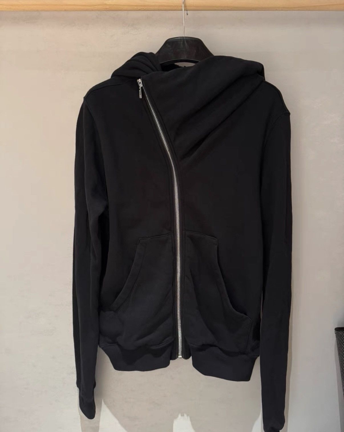 Rick Owens Rick Owens DRKSHDW Wizard Hood Fleece-Lined Jacket Size US S / EU 44-46 / 1 - 1 Thumbnail