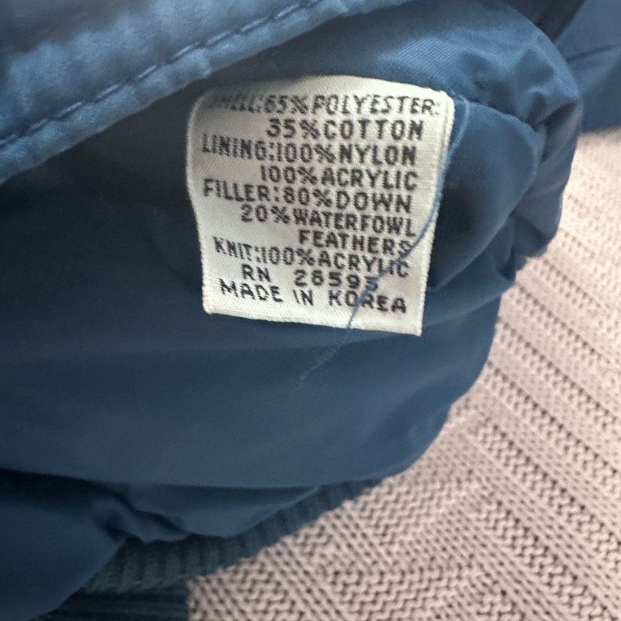 Members Only Vintage Members Only blue down filled puffer jacket size XL Size US XL / EU 56 / 4 - 8 Thumbnail
