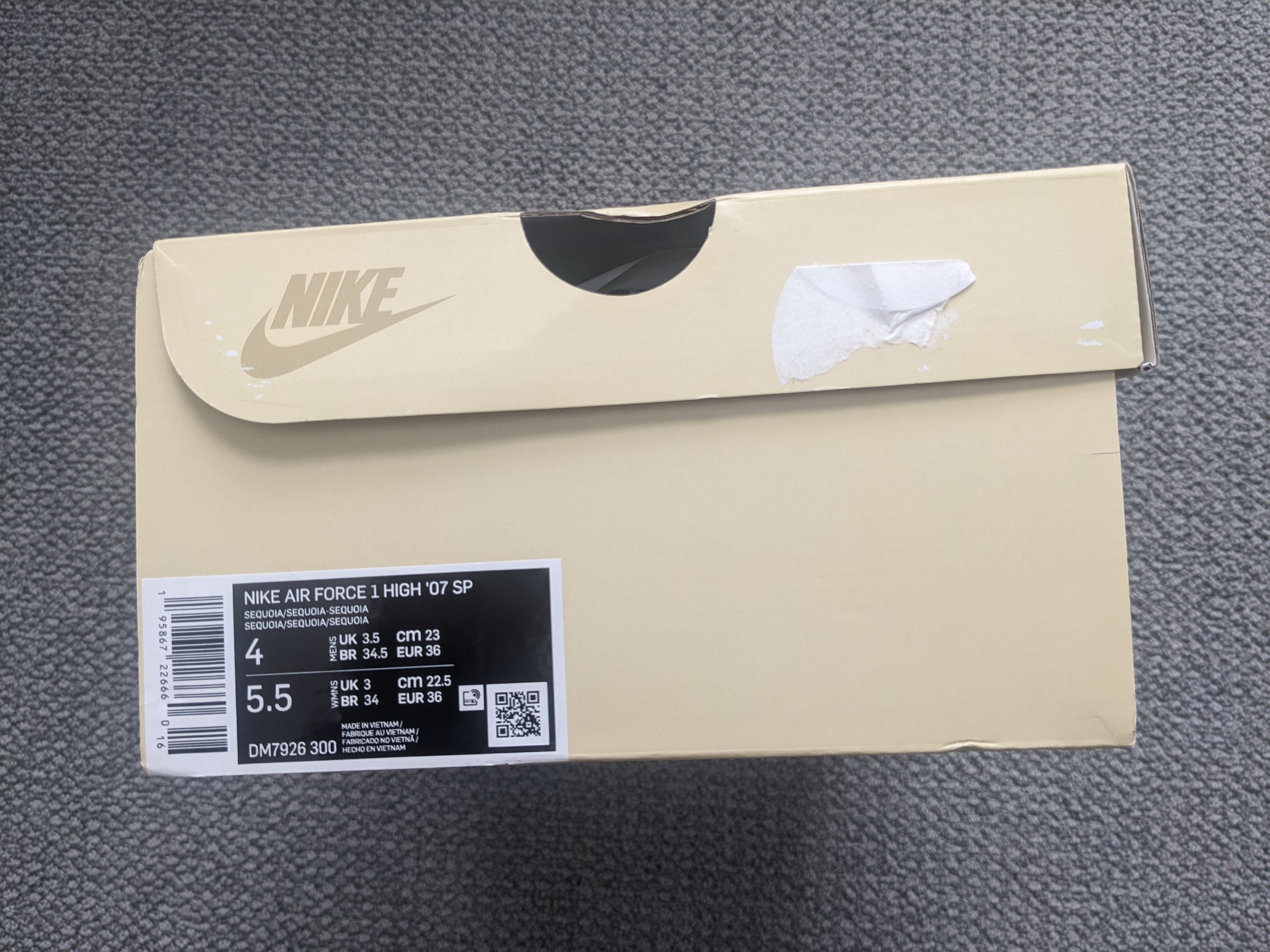 Nike Nike Air Force 1 High '07 SP Billie Eilish Size US 5.5 / IT 35.5 - 2 Thumbnail