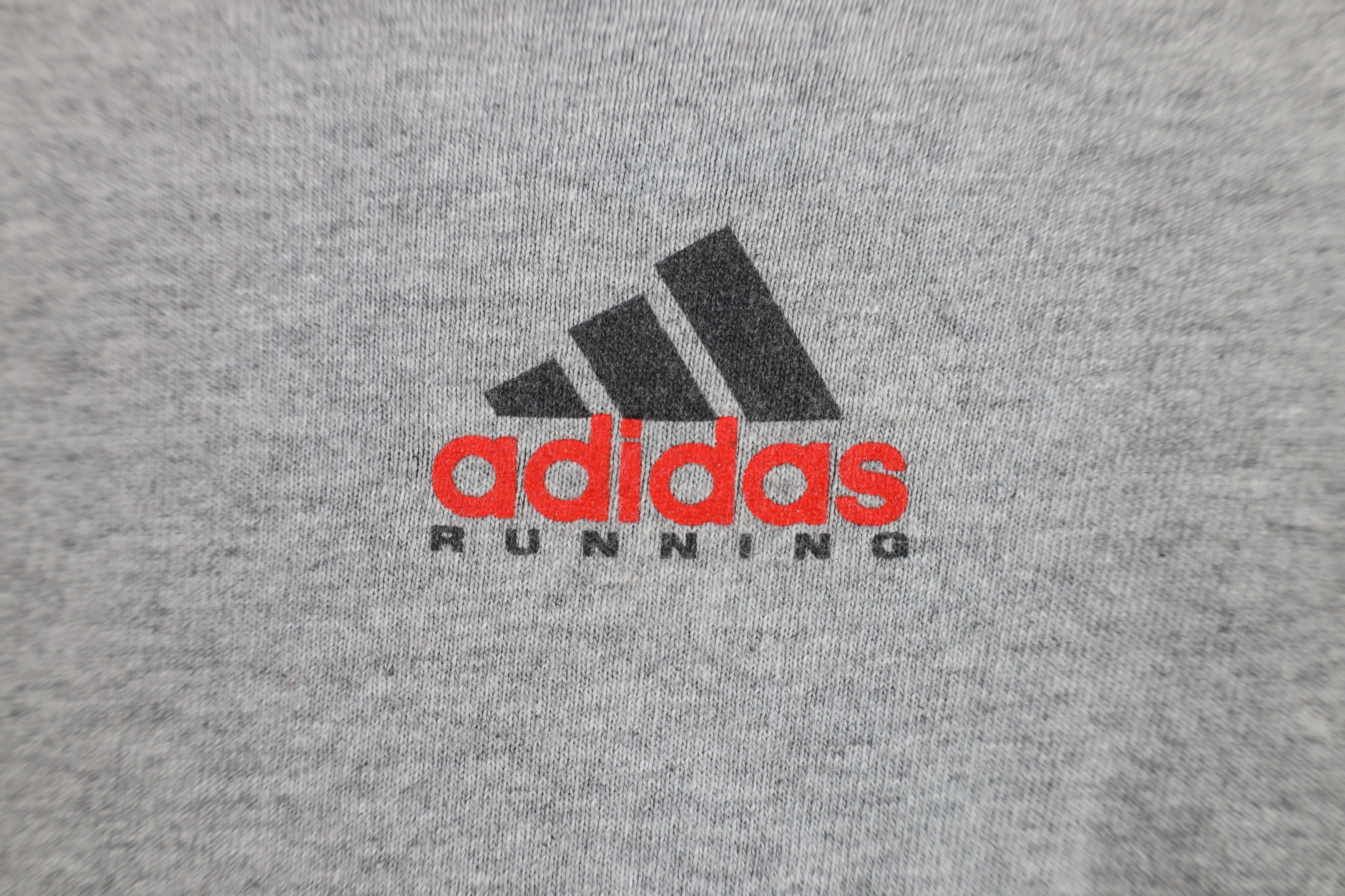 Adidas Vintage 90s Y2K Adidas Running Would Hurt More T-Shirt USA Size XL / US 12-14 / IT 48-50 - 10 Thumbnail