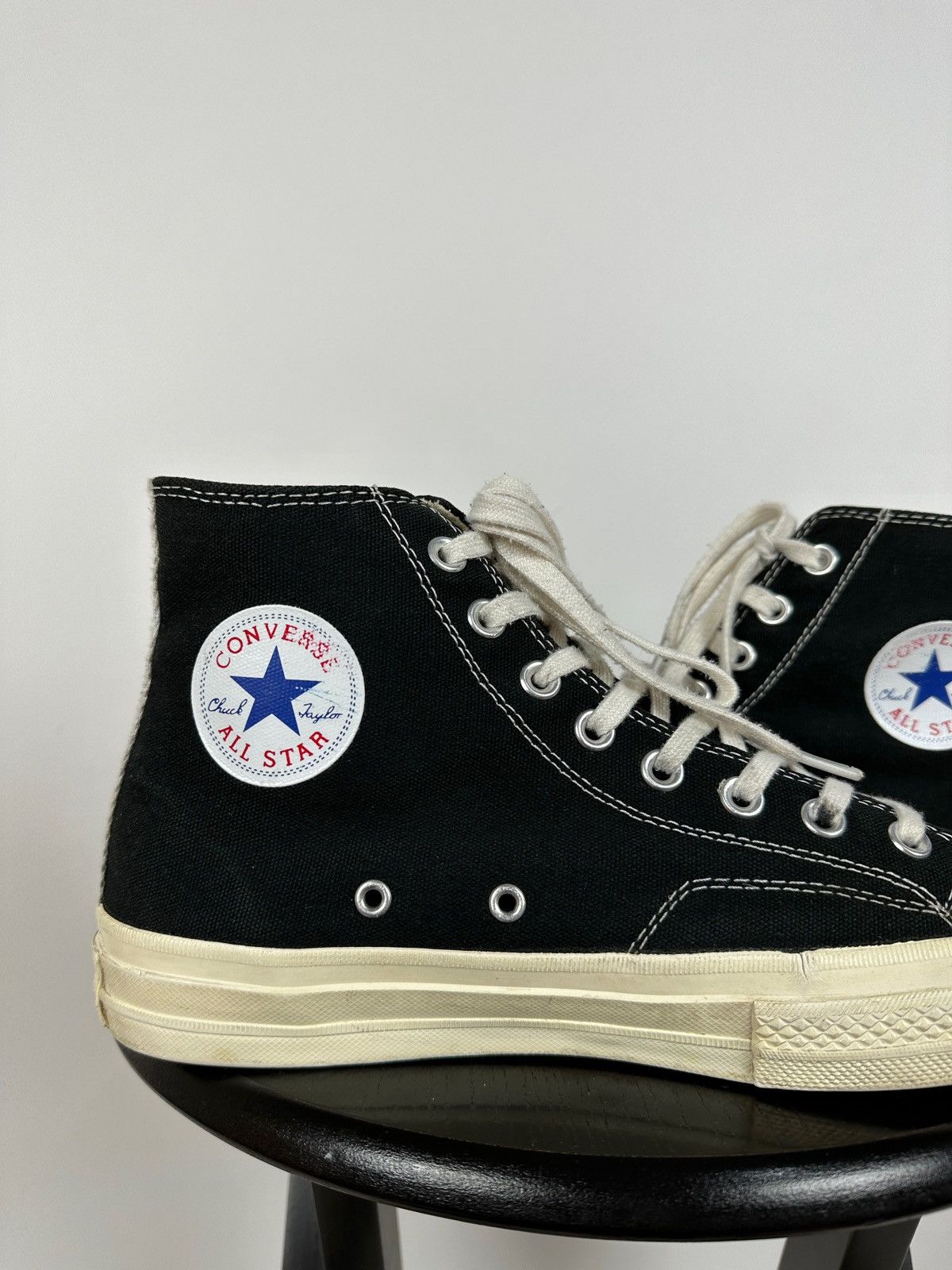 Comme des Garcons Comme Des Garçons x Chuck Taylor Converse All Star Hi Top Size US 10 / EU 43 - 17 Thumbnail