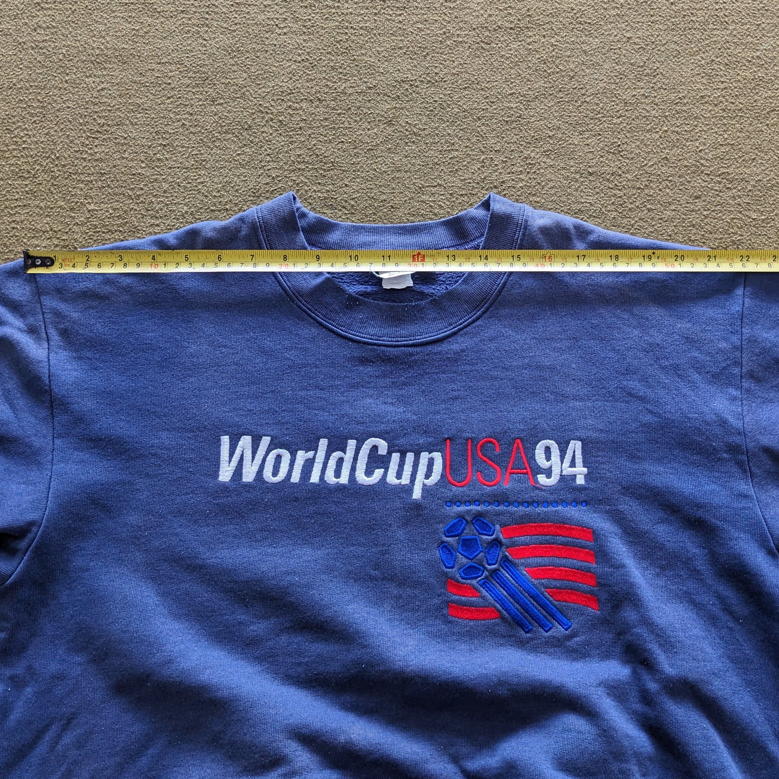 Vintage Vintage World Cup USA 94 Sweatshirt Size US L / EU 52-54 / 3 - 7 Thumbnail