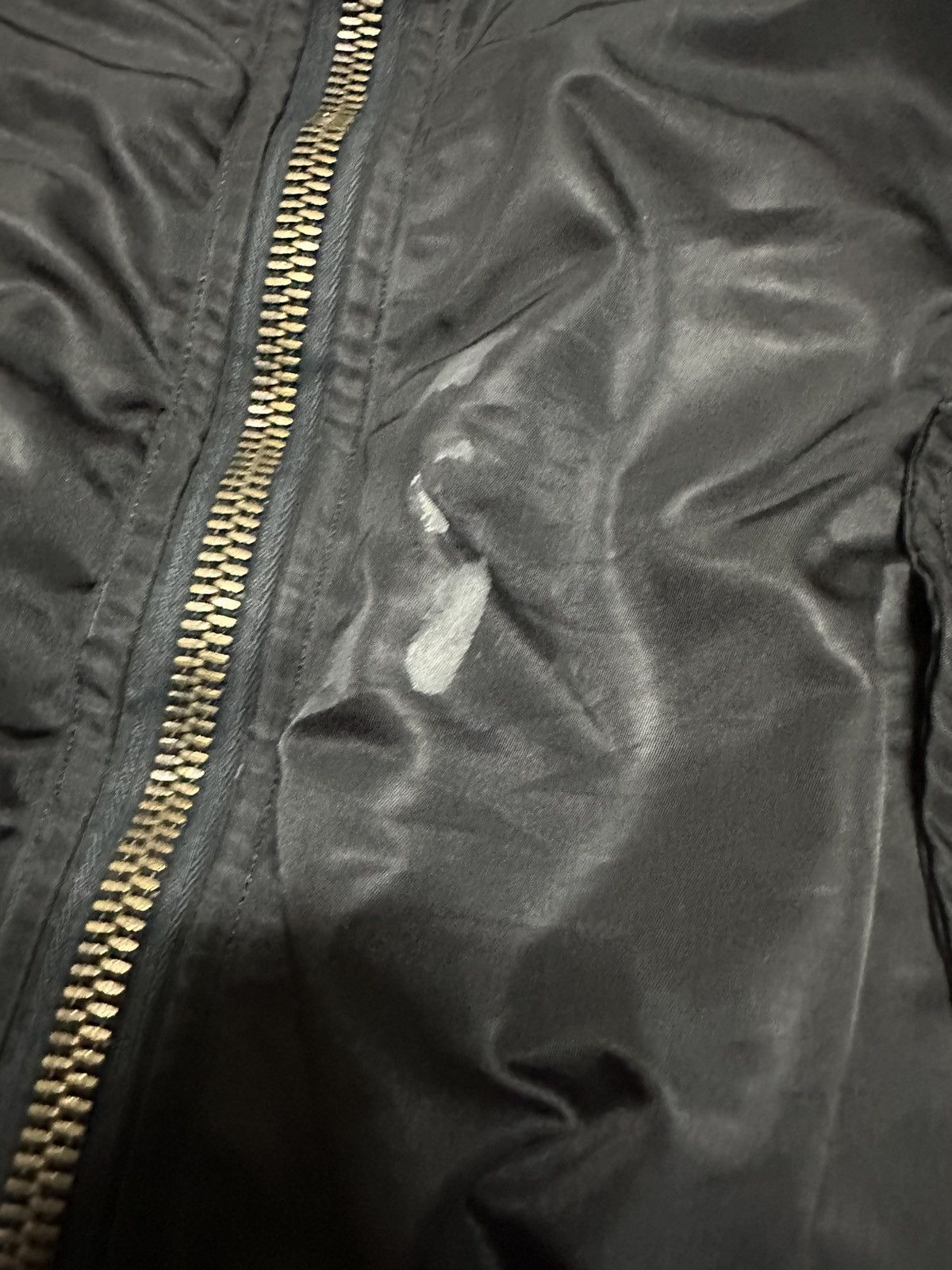 Vintage Vtg Flight jacket MA1 lion hygienne embroidery Size US XL / EU 56 / 4 - 9 Thumbnail