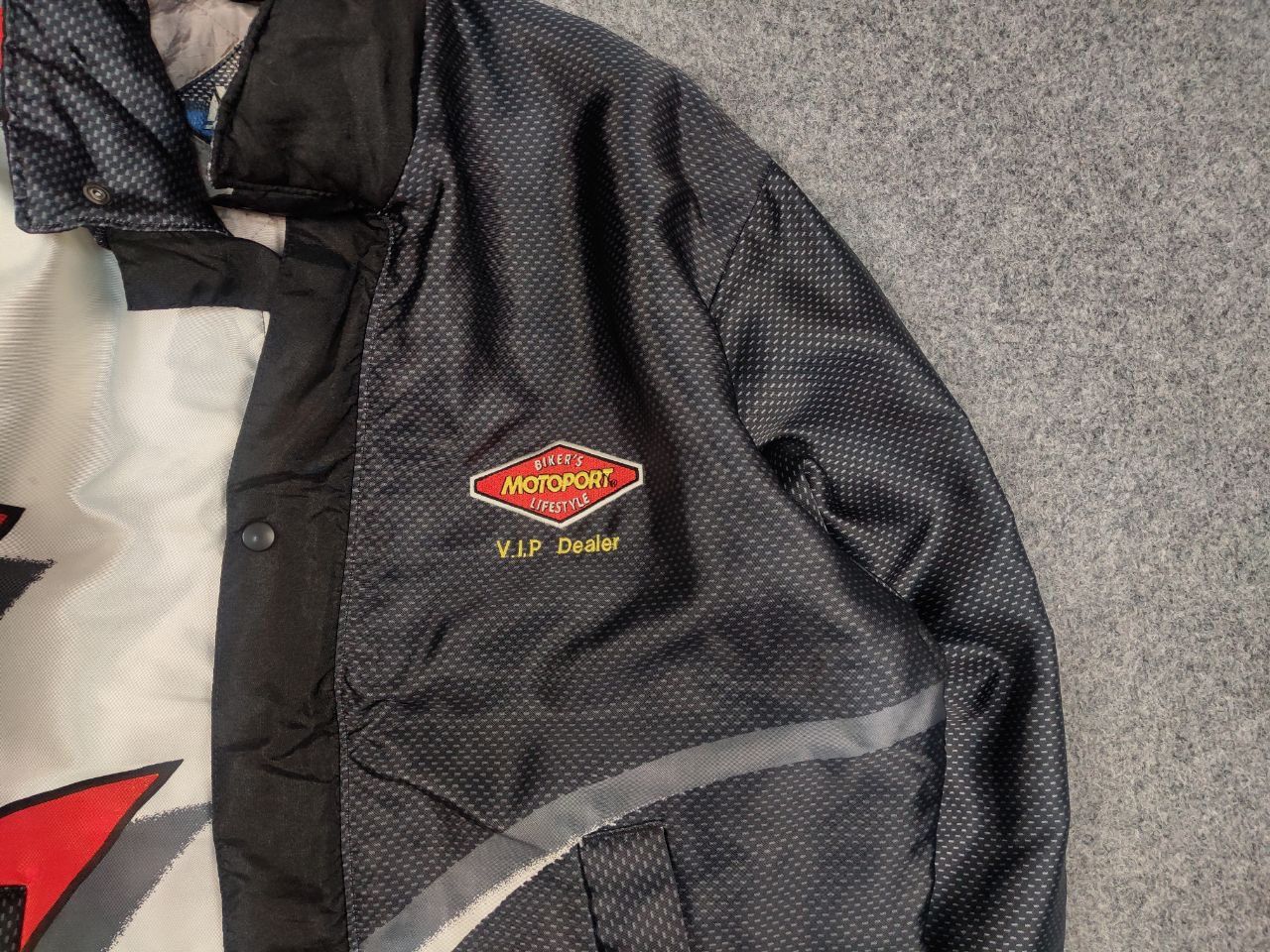 Vintage Vintage Akito Bikers Motorsport Lifestyle Racing Logo Jacket Size US L / EU 52-54 / 3 - 10 Thumbnail