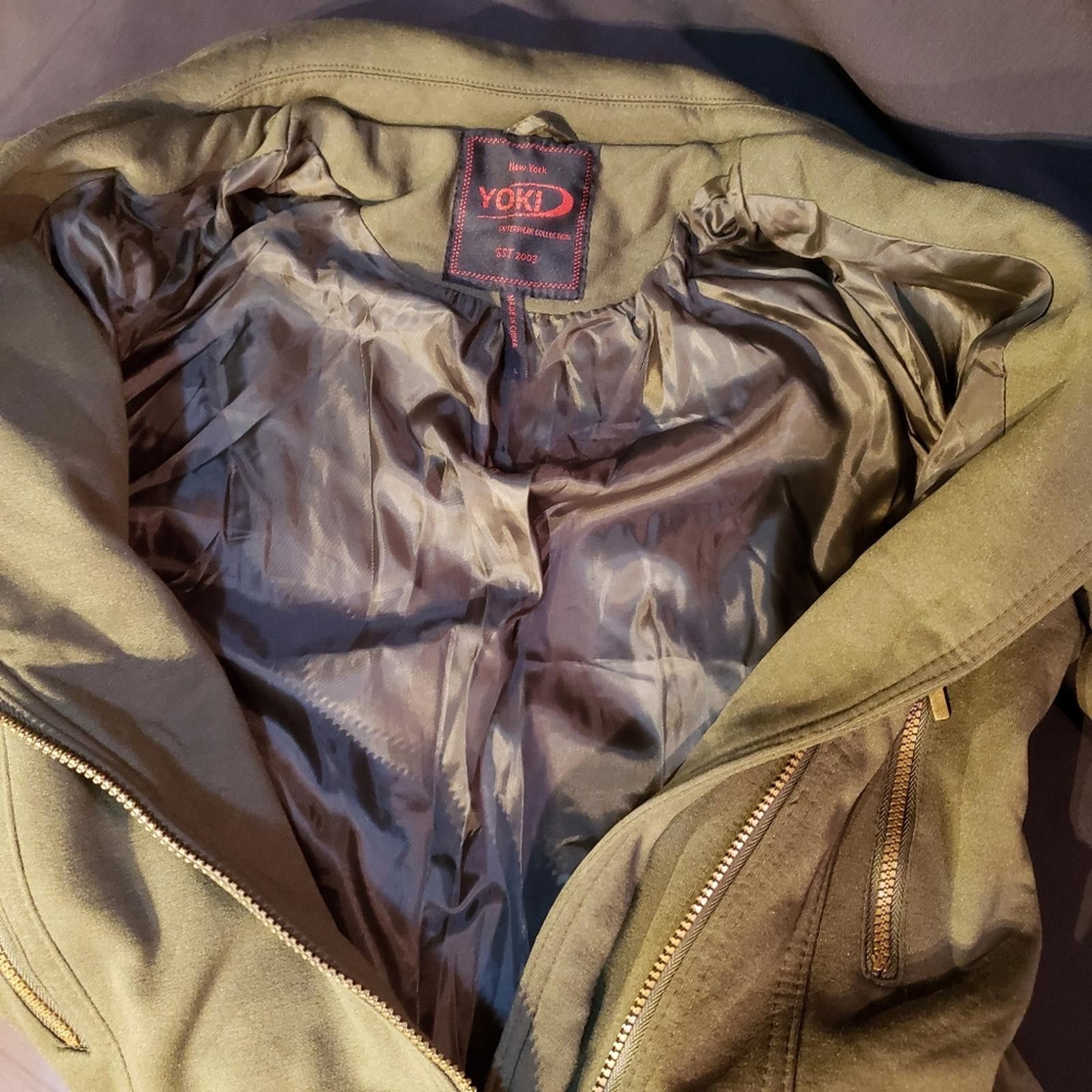 Other YOKI New York Women's / Juniors Jacket Size L / US 10 / IT 46 - 6 Thumbnail