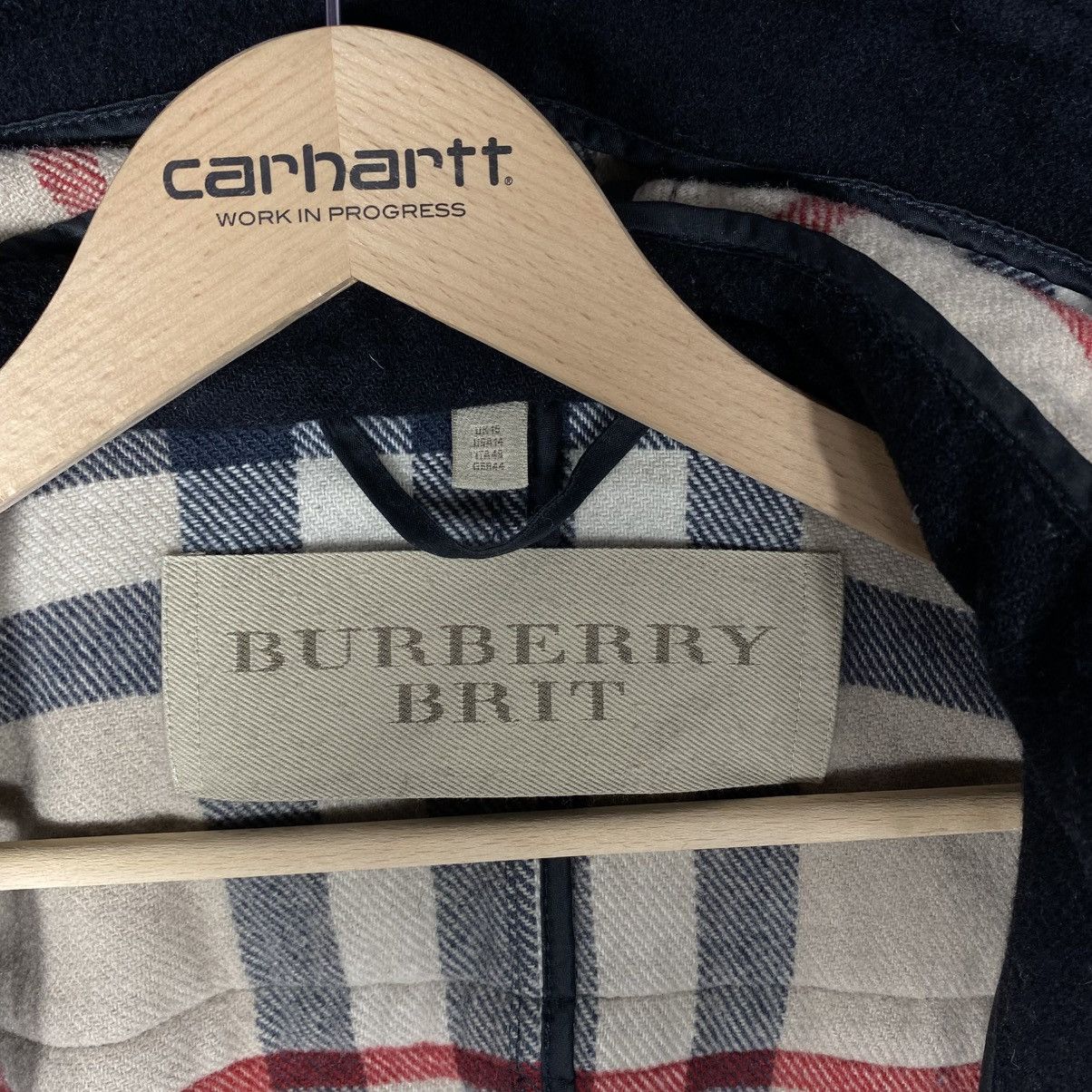 Burberry BURBERRY LONDON WOOL LONG DUFFLE COAT TRENCH COAT VINTAGE Size US S / EU 44-46 / 1 - 18 Thumbnail