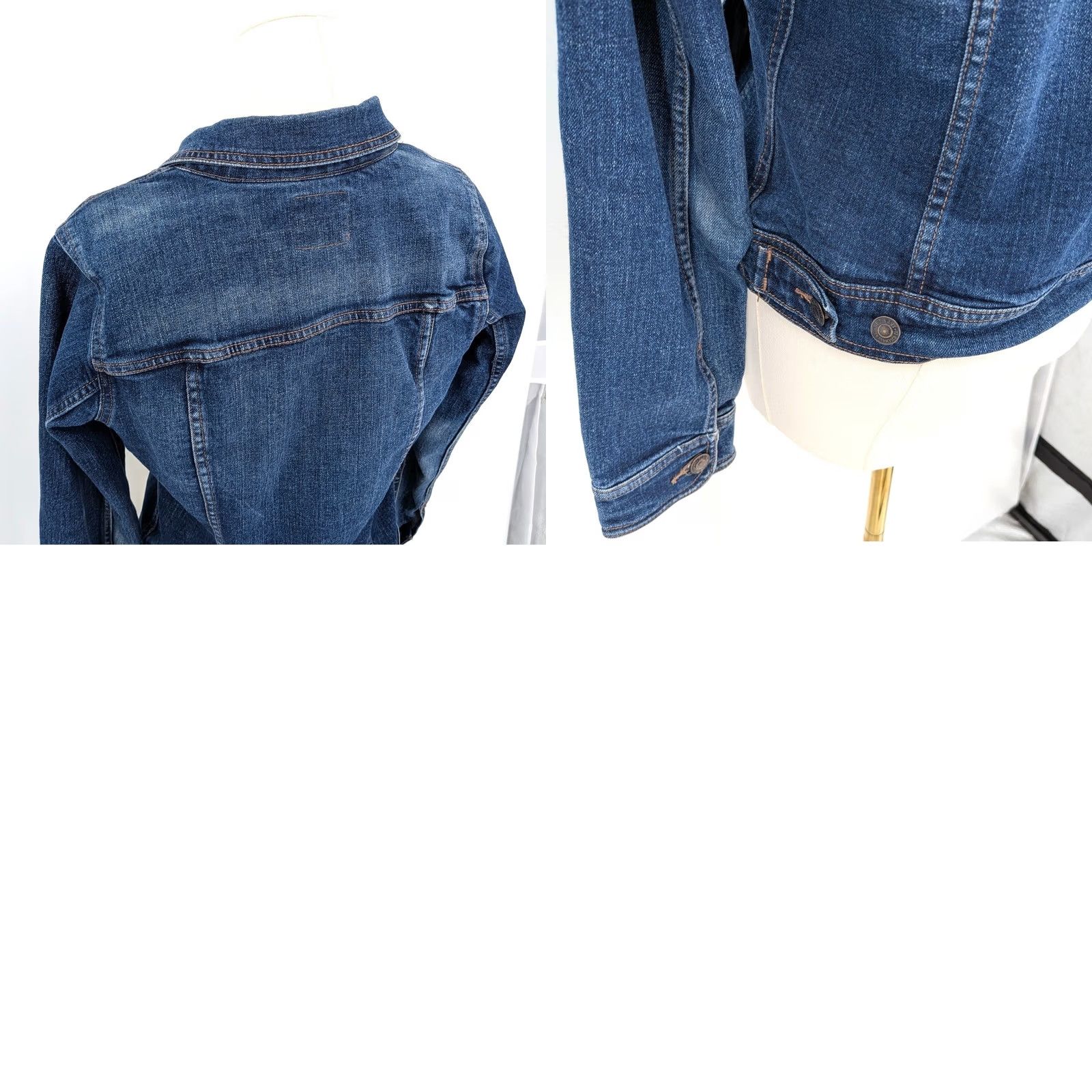 Old Navy Old Navy Classic Denim Trucker Jacket - Small Womens Size S / US 4 / IT 40 - 8 Thumbnail