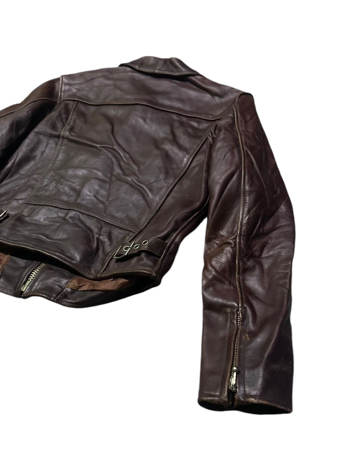 Vintage Glenhill leather jacket Size US S / EU 44-46 / 1 - 8 Thumbnail
