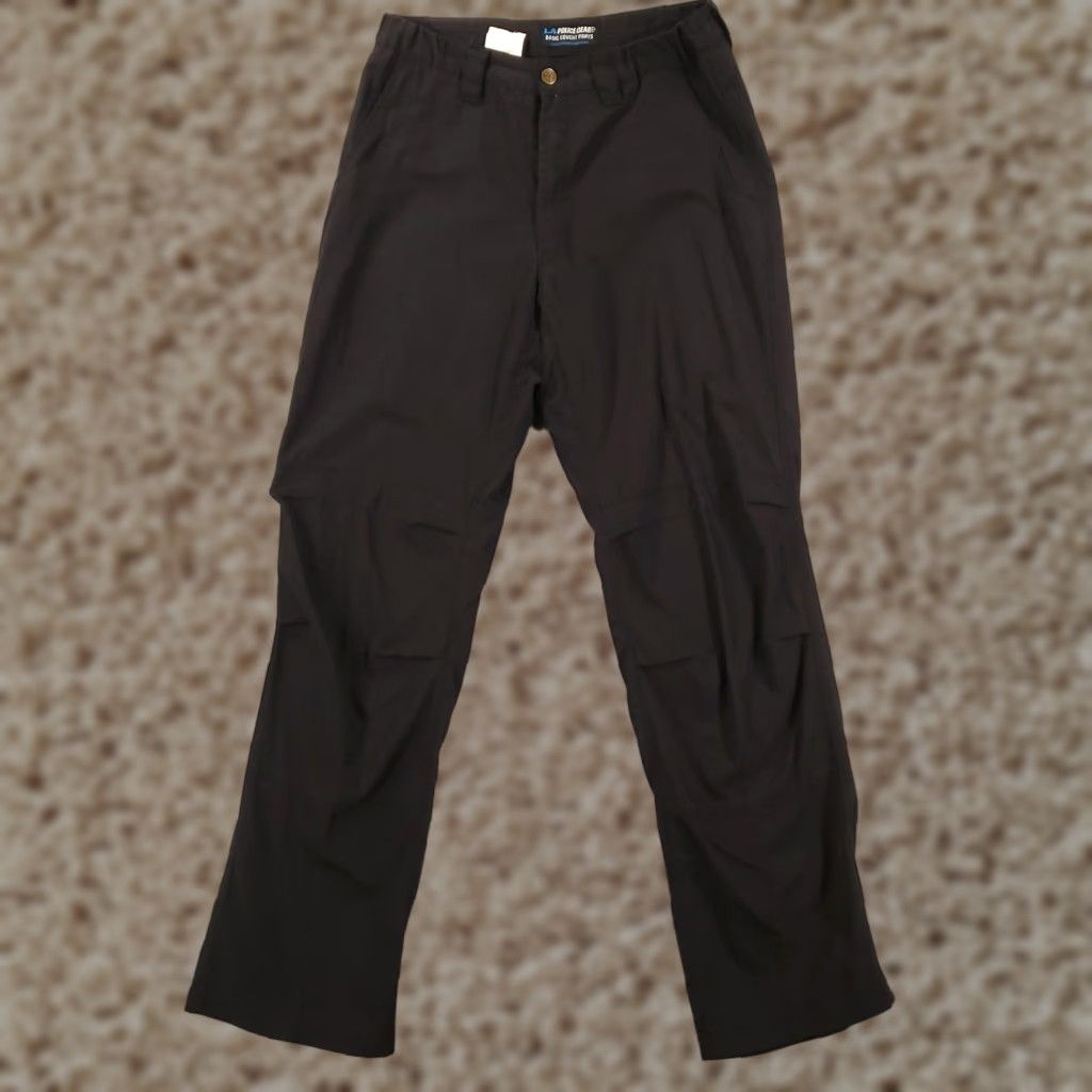 Vintage VINTAGE LAPG Mens Tactical Cargo Pants Regular 30x32 Black Ripstop Cargo Pockets Army Outdoor Workwear Mens Size US 30 / EU 46 - 1 Thumbnail