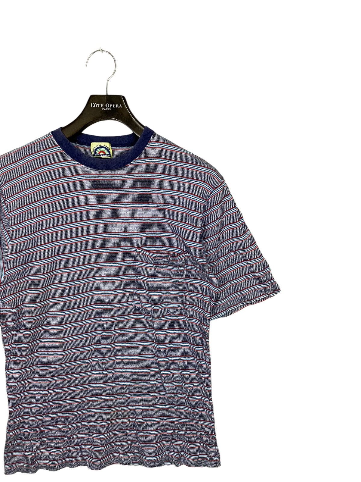 Octopus Vintage octopus army striped tshirt Size US M / EU 48-50 / 2 - 2 Thumbnail