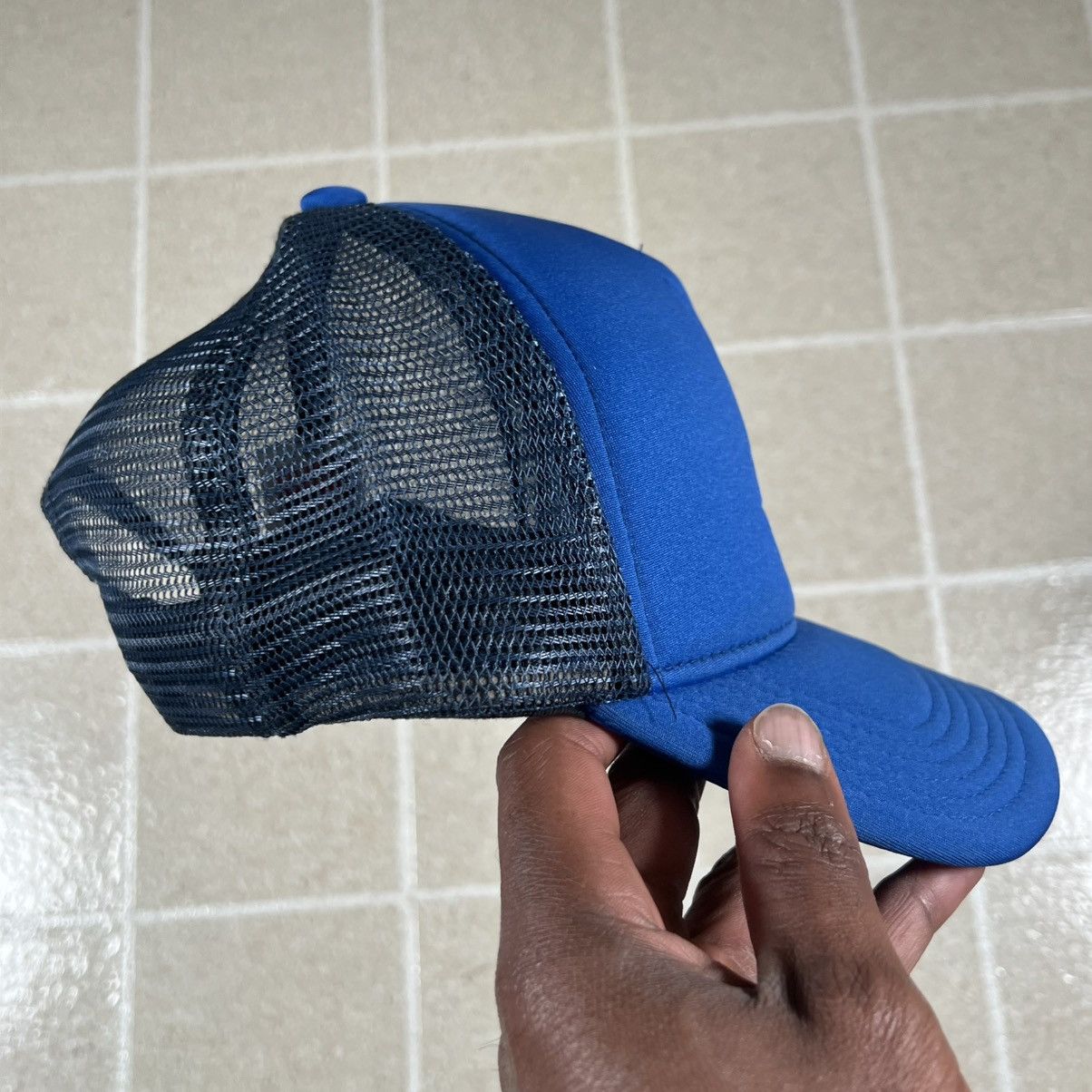 Other Psycho Bunny Hat Cap Trucker Blue Mesh Snapback Adjustable Size ONE SIZE - 2 Thumbnail