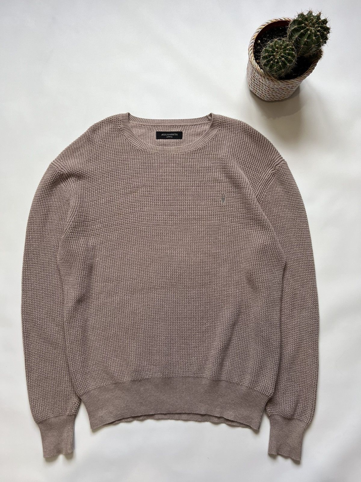 Allsaints Allsaints Sweater Pink Knitted Size US M / EU 48-50 / 2 - 1 Thumbnail