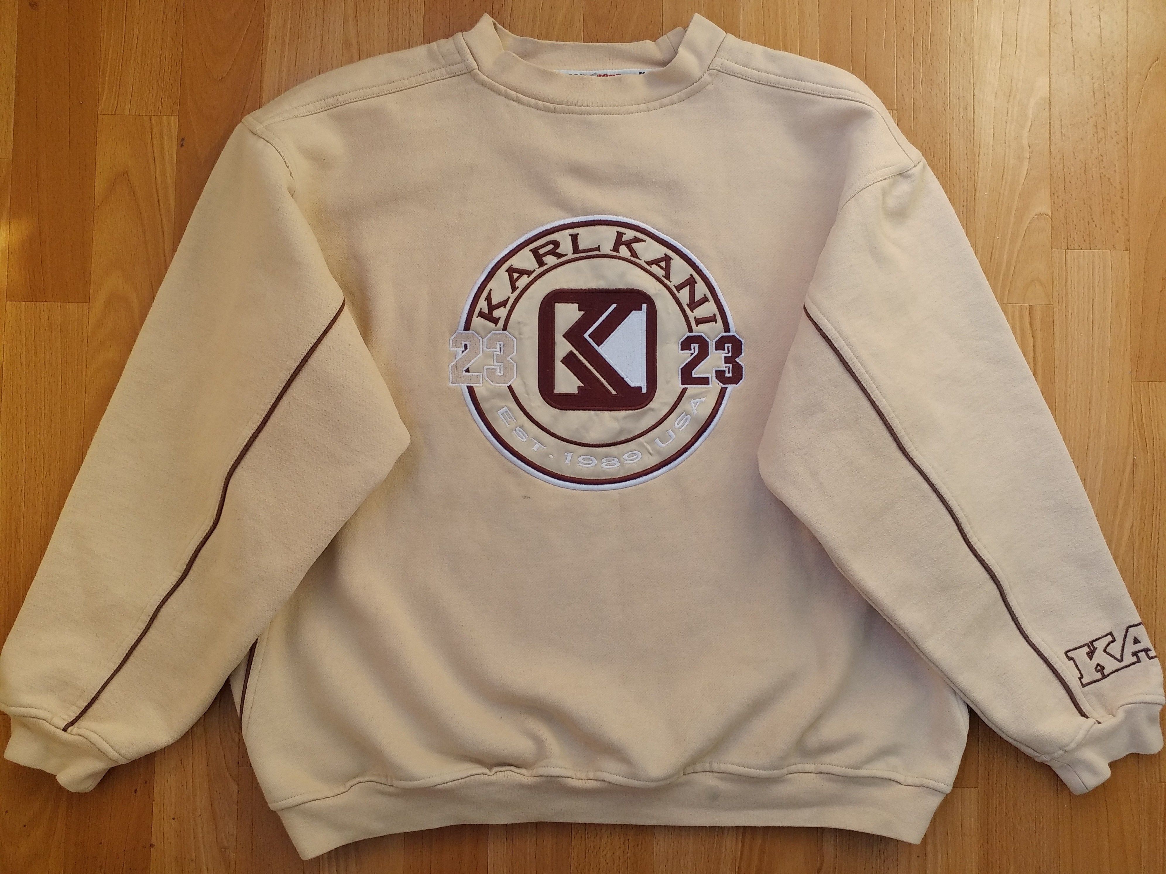 Karl Kani KARL KANI sweatshirt, vintage 90s hip hop, skater size L Size US L / EU 52-54 / 3 - 1 Thumbnail