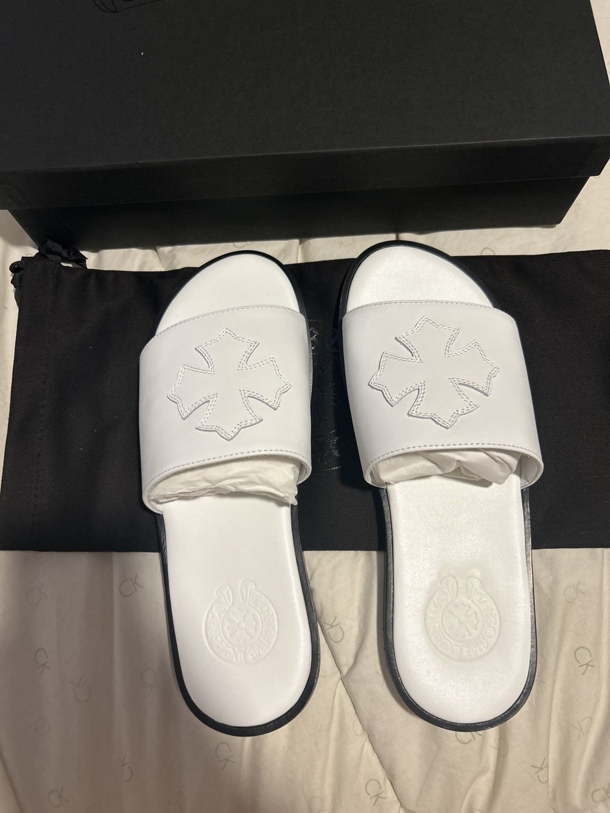Chrome Hearts Chrome hearts slides Size US 10 / IT 40 - 3 Thumbnail