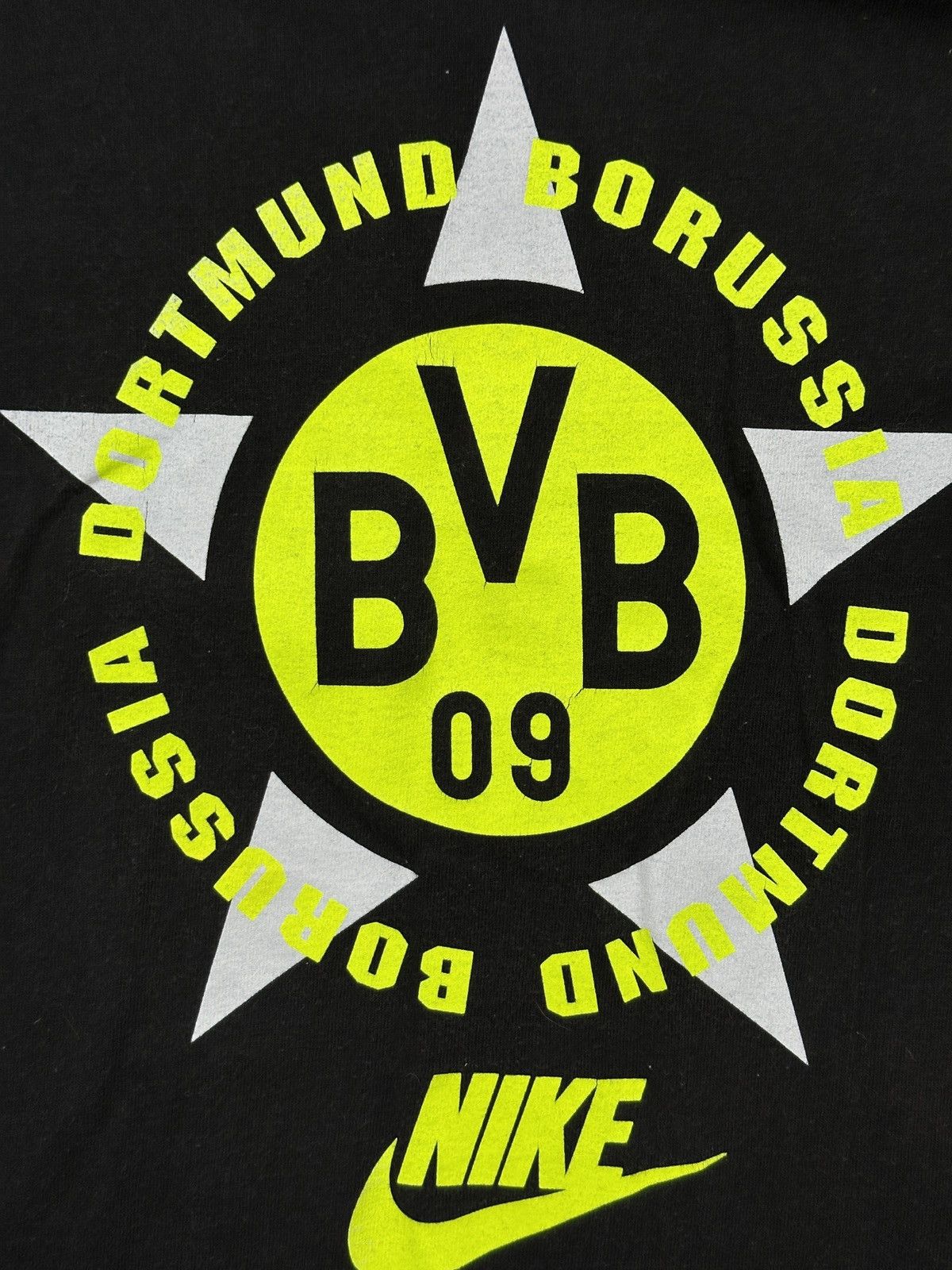 Nike Vintage Nike Borussia Dortmund BVB Football Made in Ireland Size US S / EU 44-46 / 1 - 5 Thumbnail