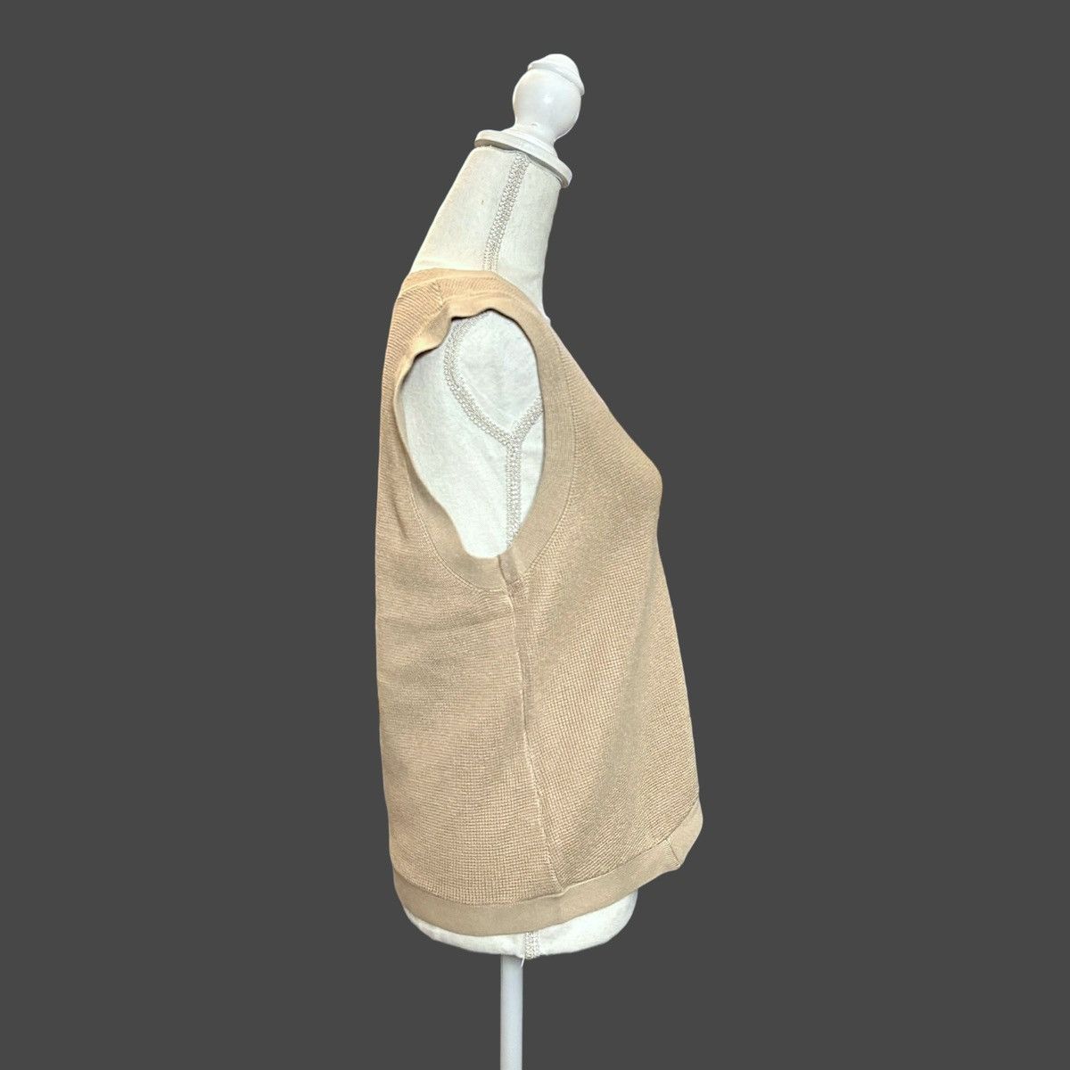 Other Cyrus Women’s Beige Cream Sweater Vest Sz M Size M / US 6-8 / IT 42-44 - 8 Thumbnail