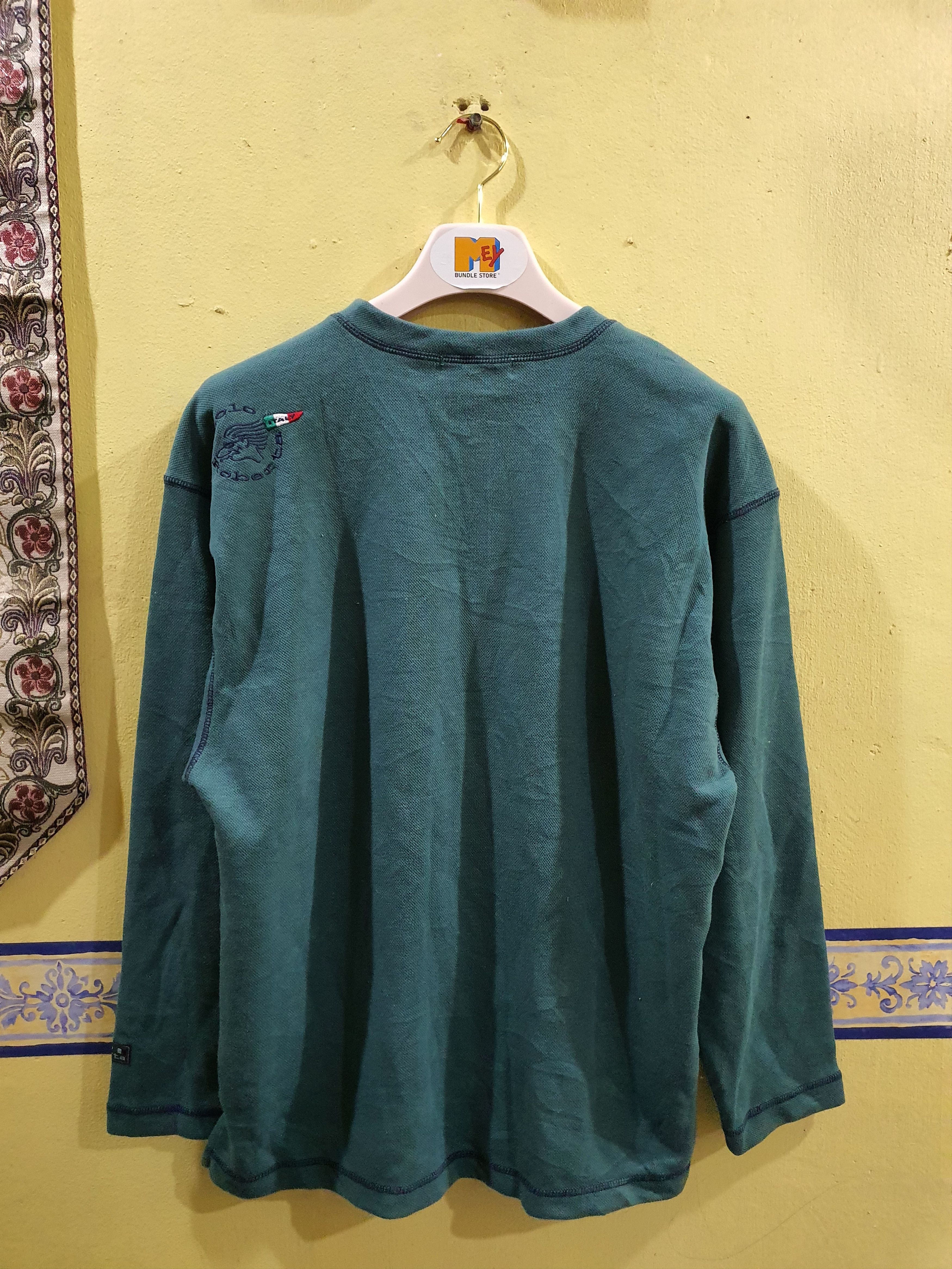 Roberto Cavalli Vtg henley shirt with an embroidered "Paolo Roberto" Size US M / EU 48-50 / 2 - 2 Thumbnail