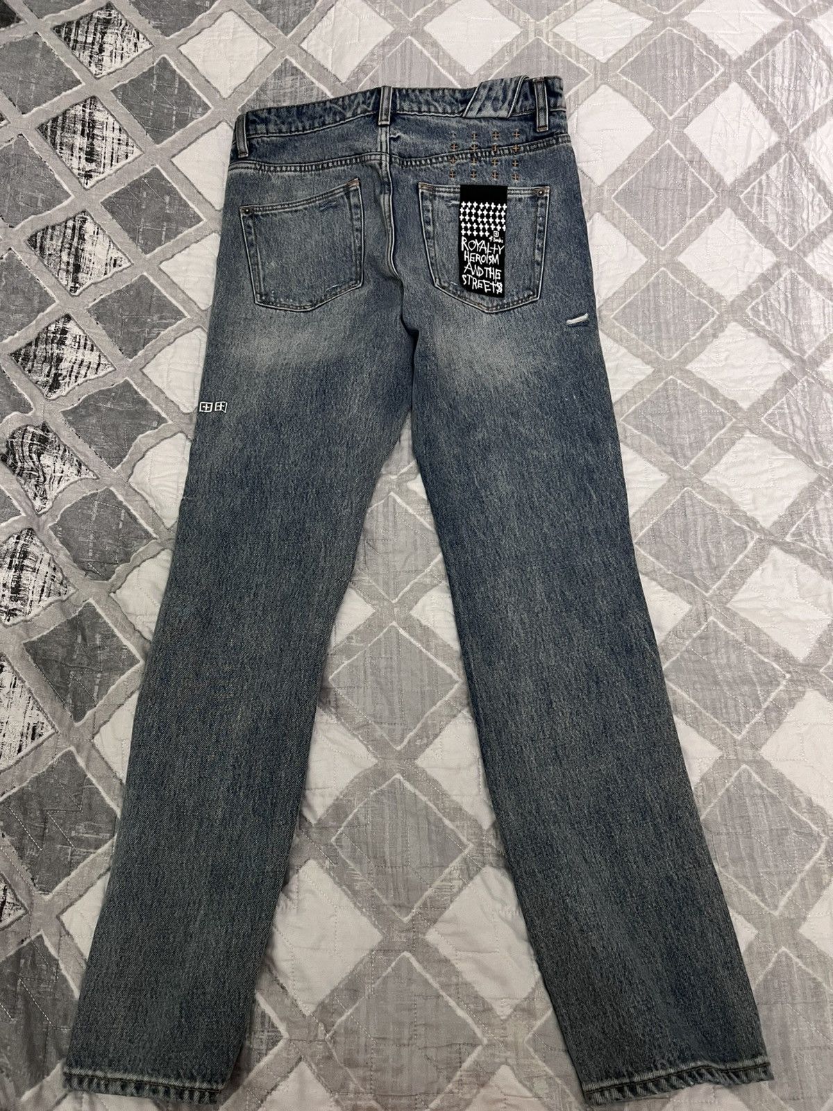 Ksubi Ksubi Chitch Plus One Ripped Denim 32x32 Size US 32 / EU 48 - 2 Thumbnail