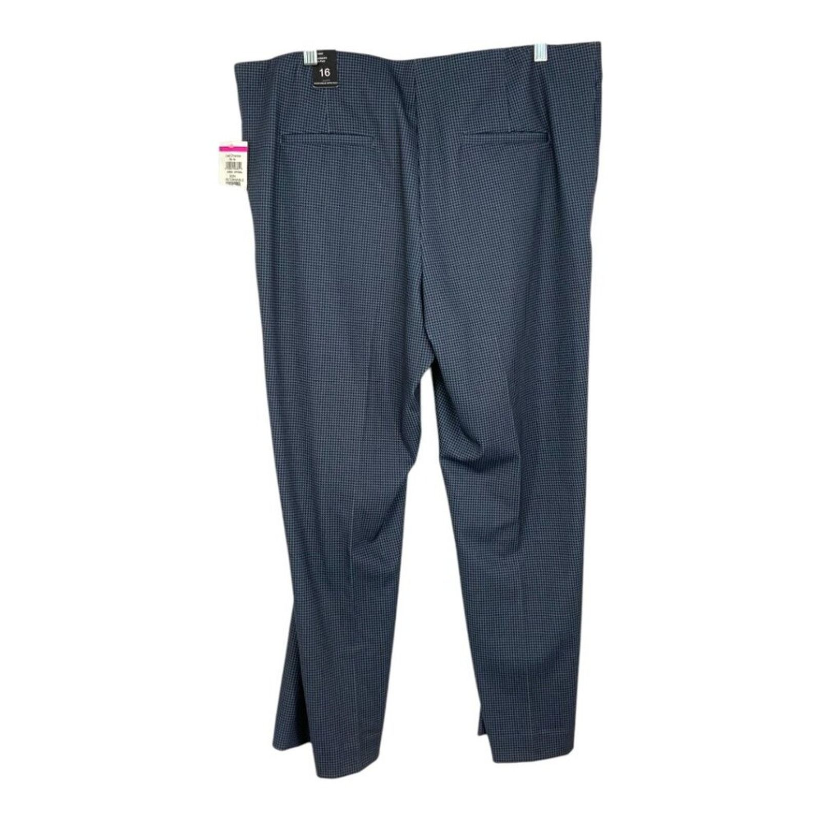 Other Amanda + Chelsea Lily Ponte Pants Navy Size 16 NWT $45 MSRP Size 38" / US 16 / IT 52 - 7 Thumbnail