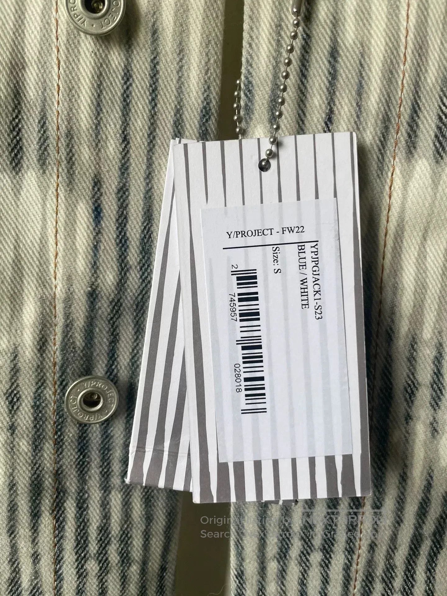 Y/Project Y/Project x Jean Paul Gaultier Denim Jacket. Size US S / EU 44-46 / 1 - 4 Thumbnail