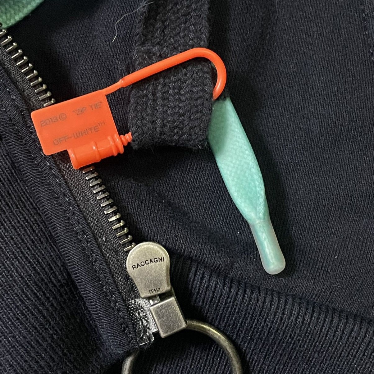 Off-White 19AW Oversized Wizard and Cat Hoodie