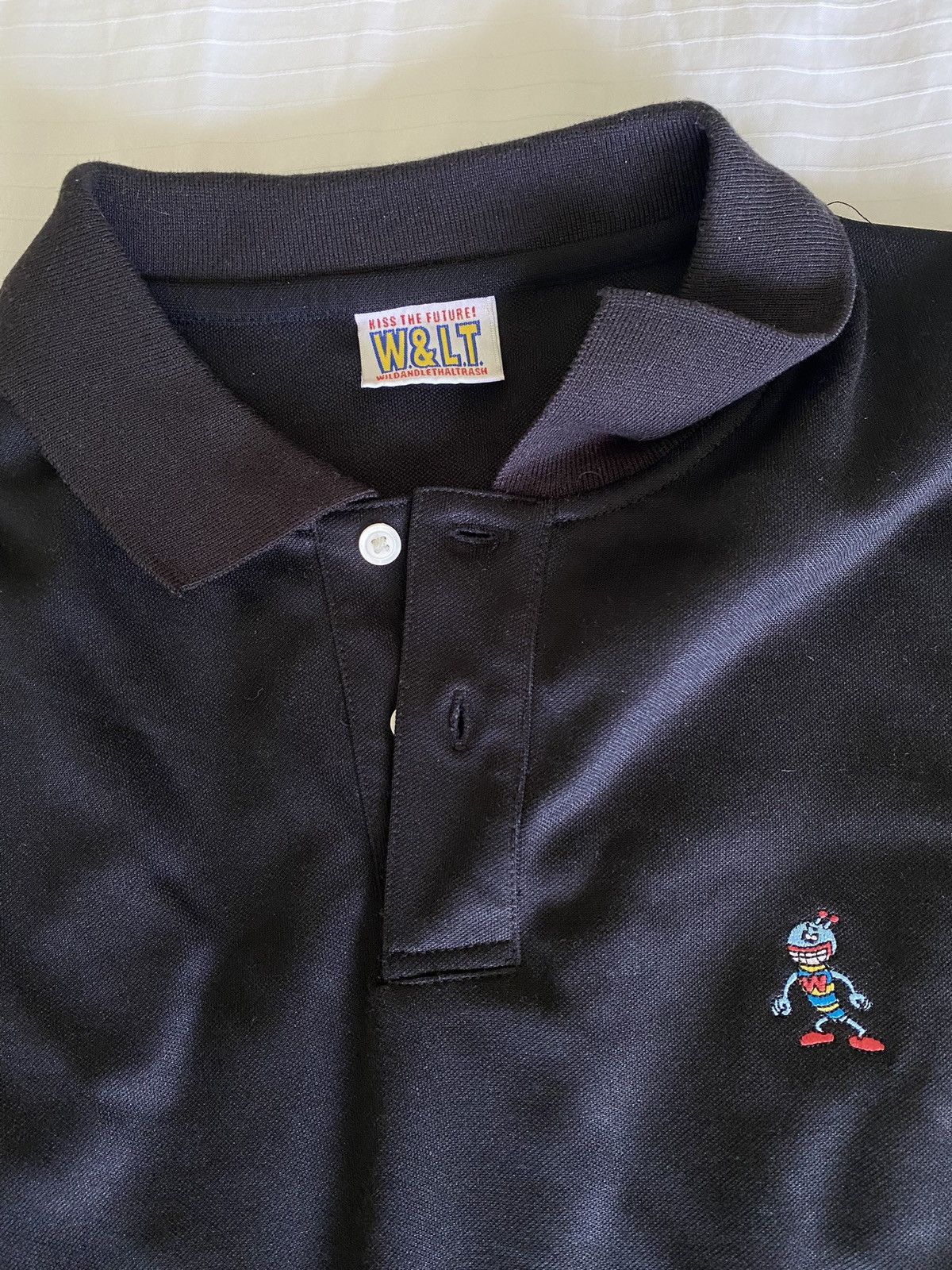 W&LT × Walter Van Beirendonck W&LT Black polo long sleeve shirt. Size US M / EU 48-50 / 2 - 2 Thumbnail