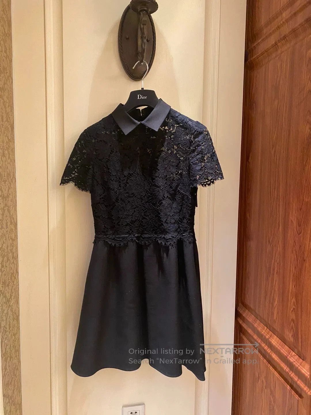 Valentino Black Lace Dress.