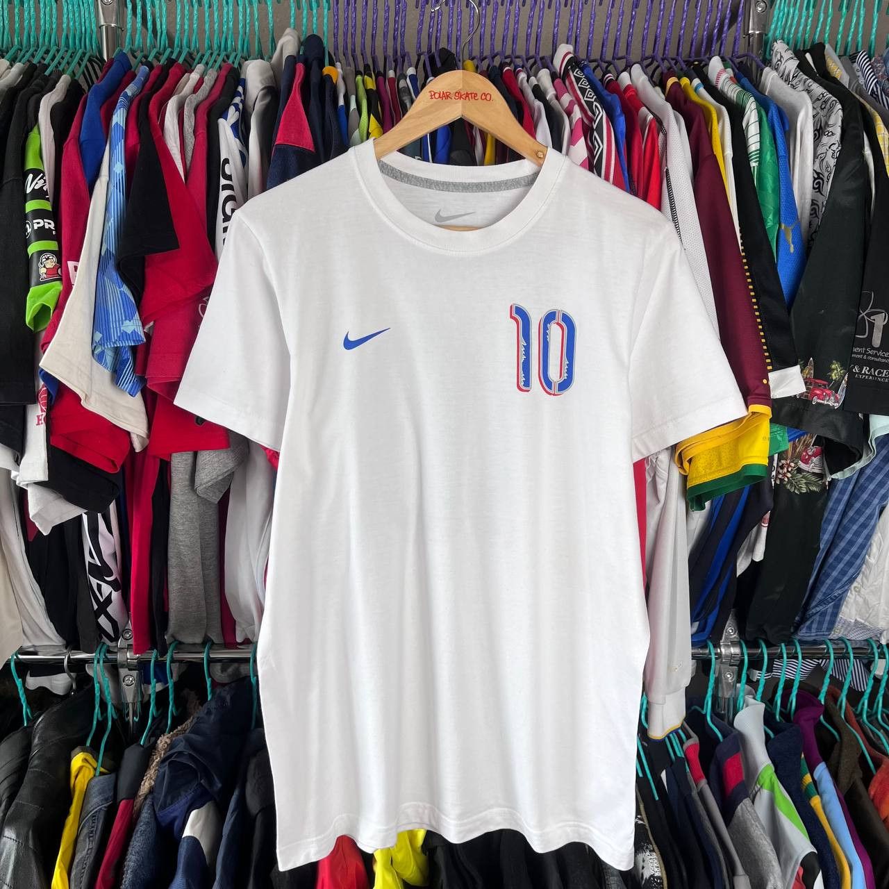 Nike England 2014 World Cup Football Soccer Tshirt #10 Rooney Size US L / EU 52-54 / 3 - 2 Thumbnail