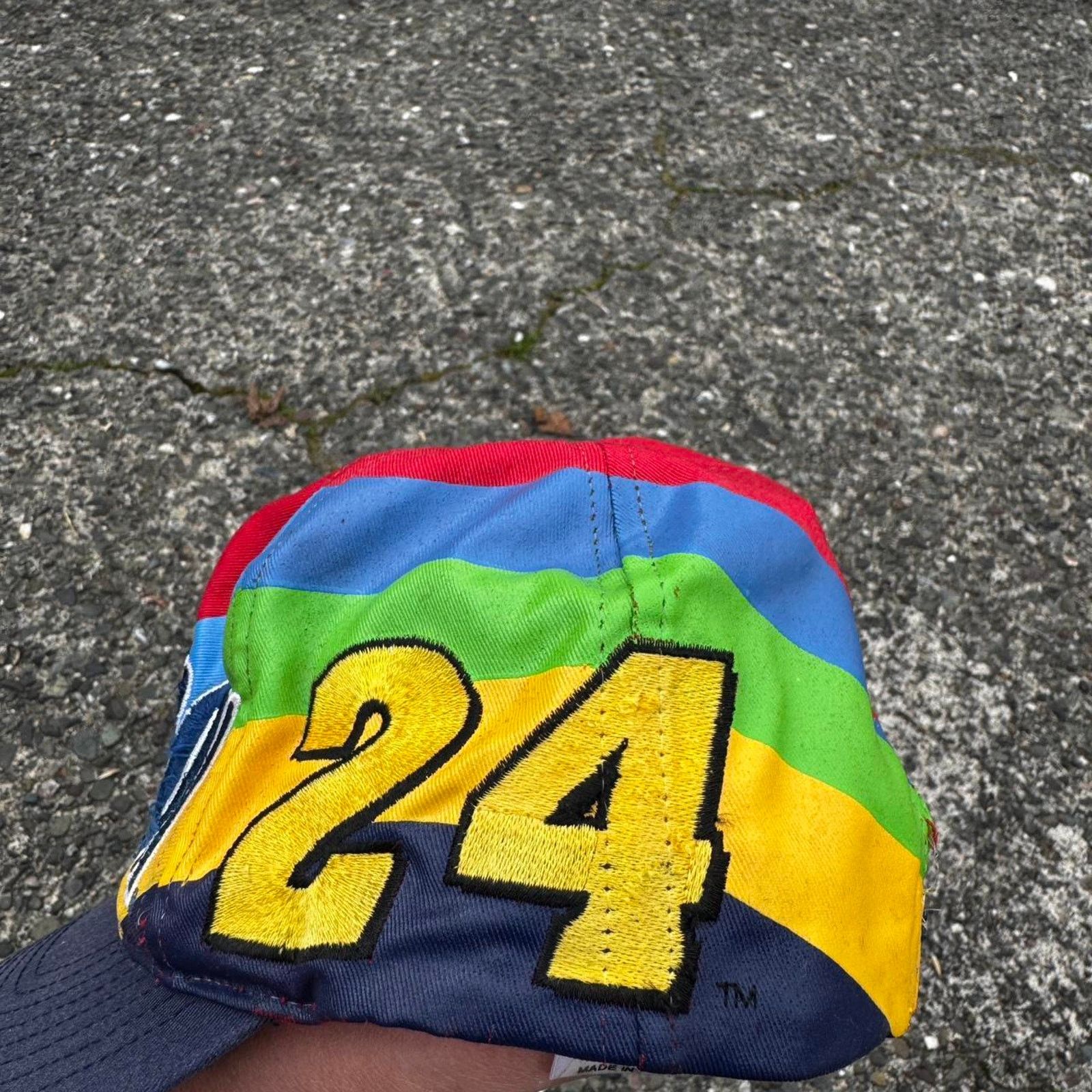 NASCAR Vintage Jeff Gordon NASCAR Hat Size ONE SIZE - 3 Thumbnail