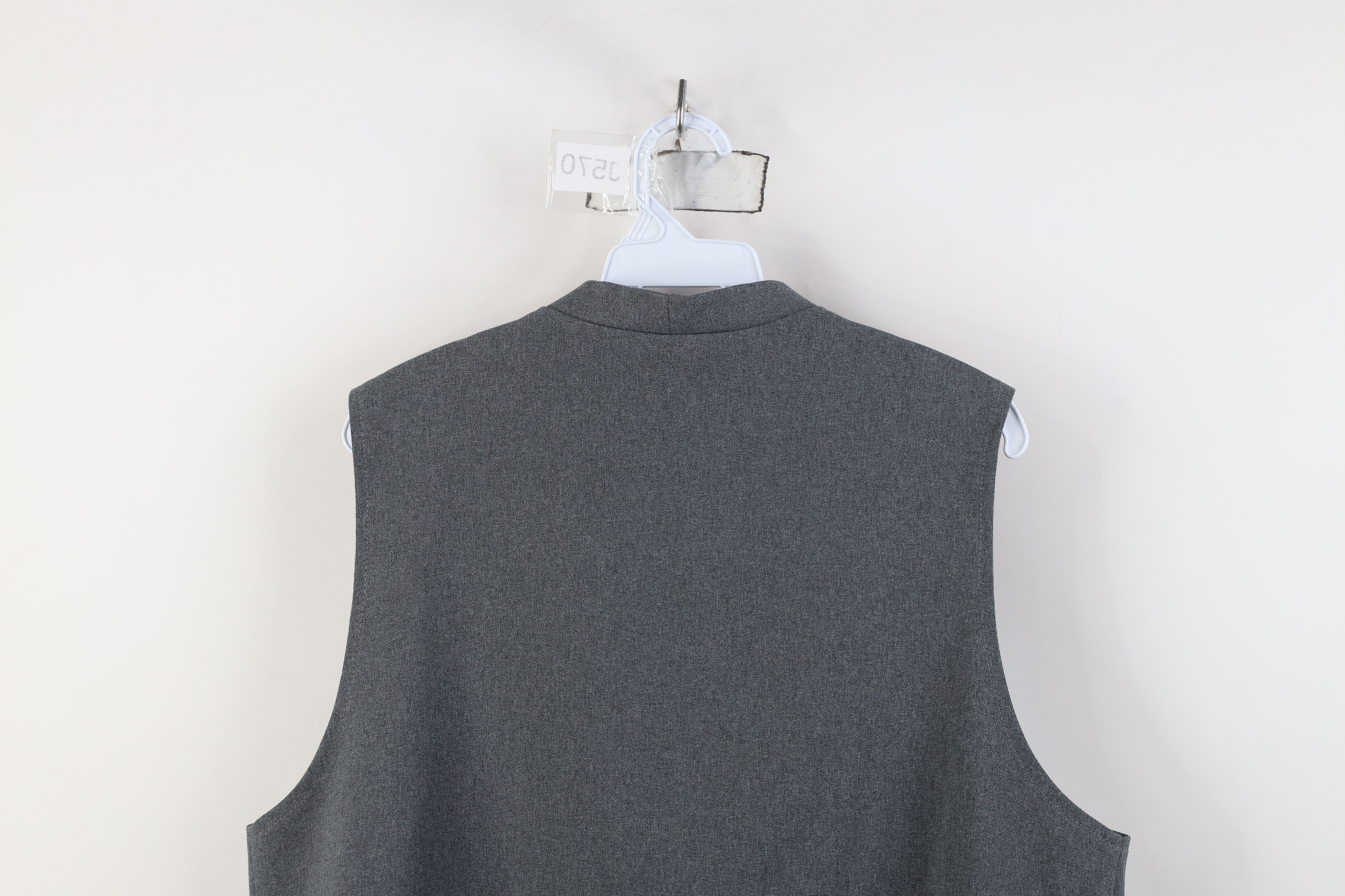 Levi's Vintage 70s Levis Knit Button Vest Jacket Heather Gray USA Size S / US 4 / IT 40 - 10 Thumbnail