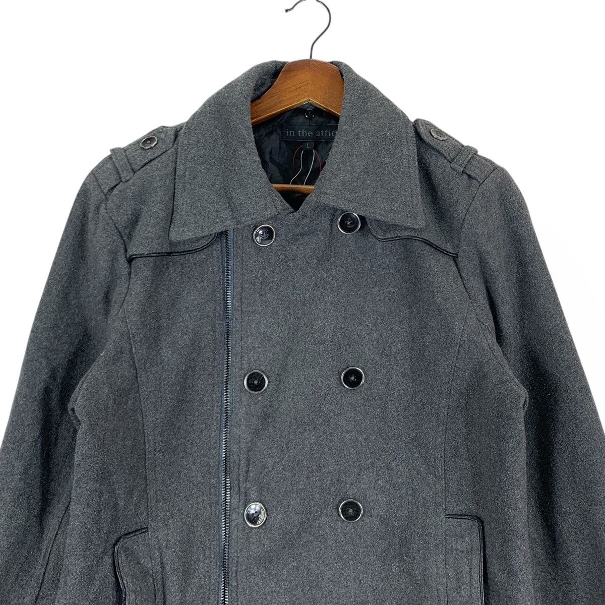In The Attic × Japanese Brand × Vintage Vintage In The Attic Double Breasted Jacket Size US L / EU 52-54 / 3 - 2 Thumbnail