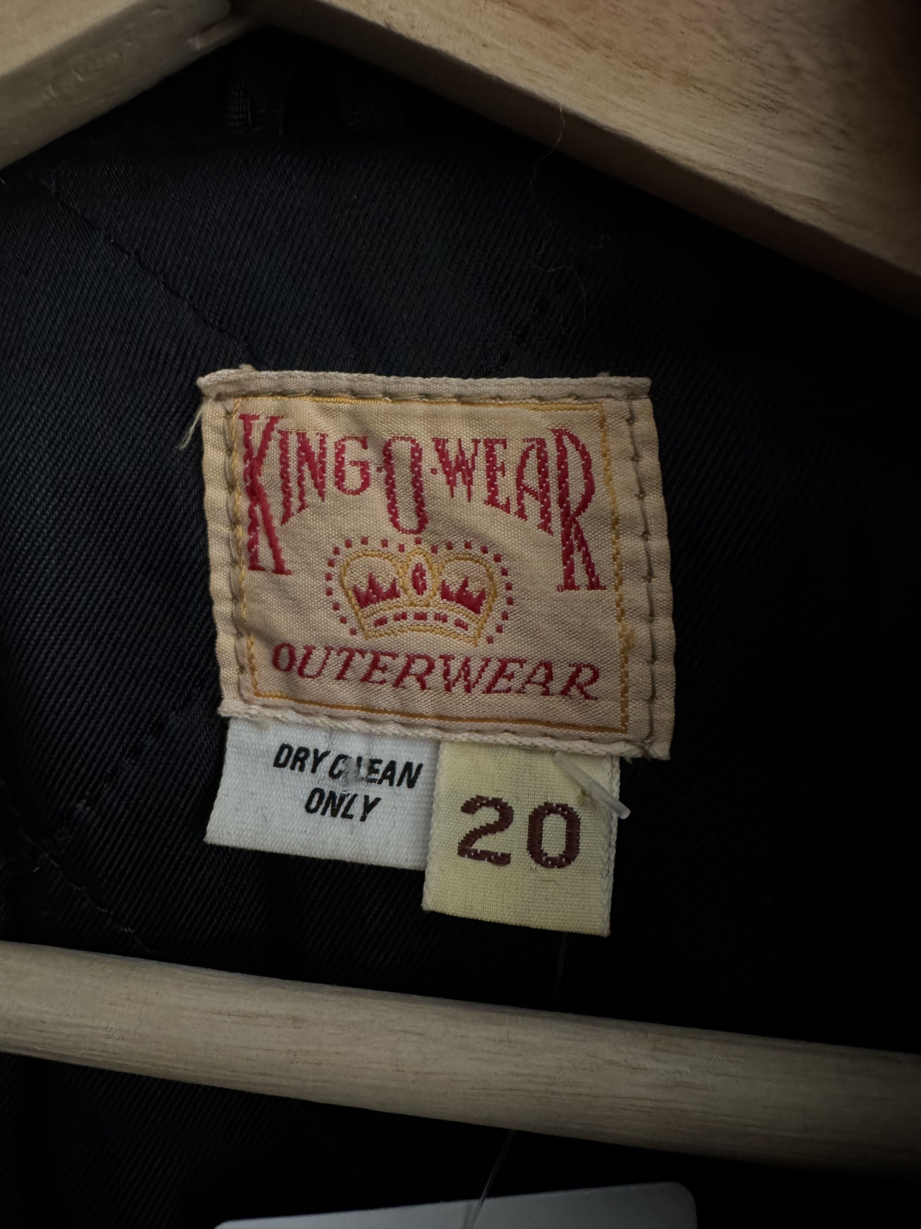 Vintage 1950s King O Wear Wool Peacoat Size 20 Size 3XL / US 20-22 - 5 Thumbnail