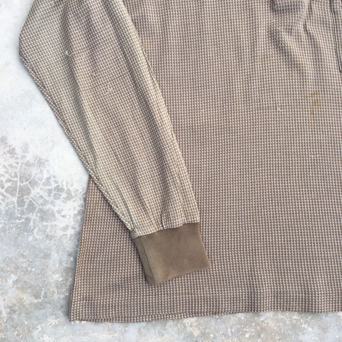 Designer × Vintage × Yves Saint Laurent Vintage YSL Long Sleeve Polo Size US M / EU 48-50 / 2 - 2 Thumbnail