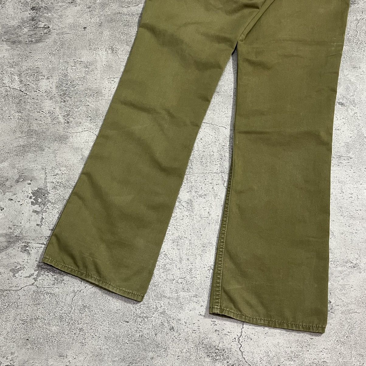 N.Hoolywood N-Hoolywood Bootcut Workpants - Olive Size US 28 / EU 44 - 6 Thumbnail