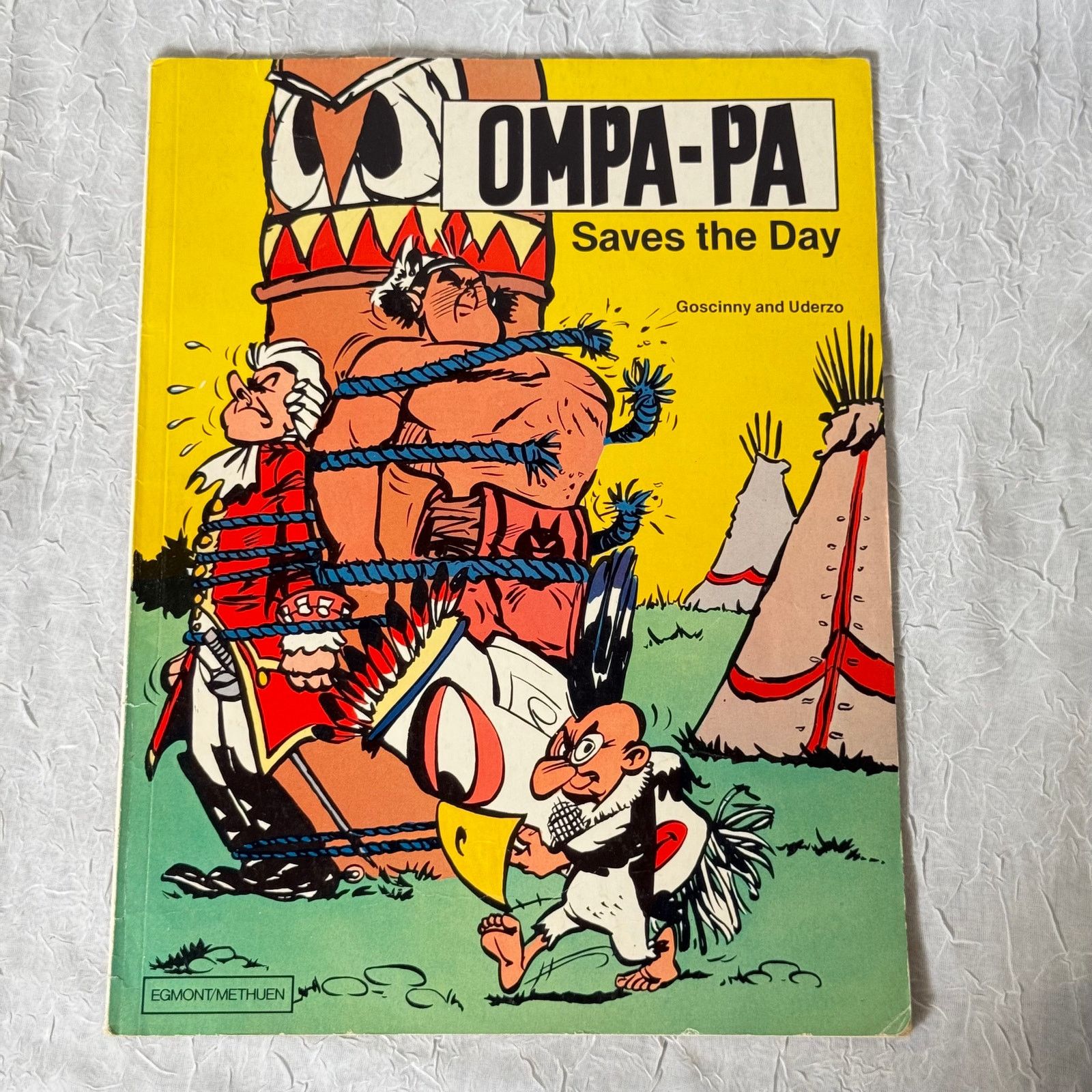 & Other Stories Ompa-Pa Saves the Day Goscinny Uderzo 1977 1st UK Comic Book Size ONE SIZE - 1 Thumbnail