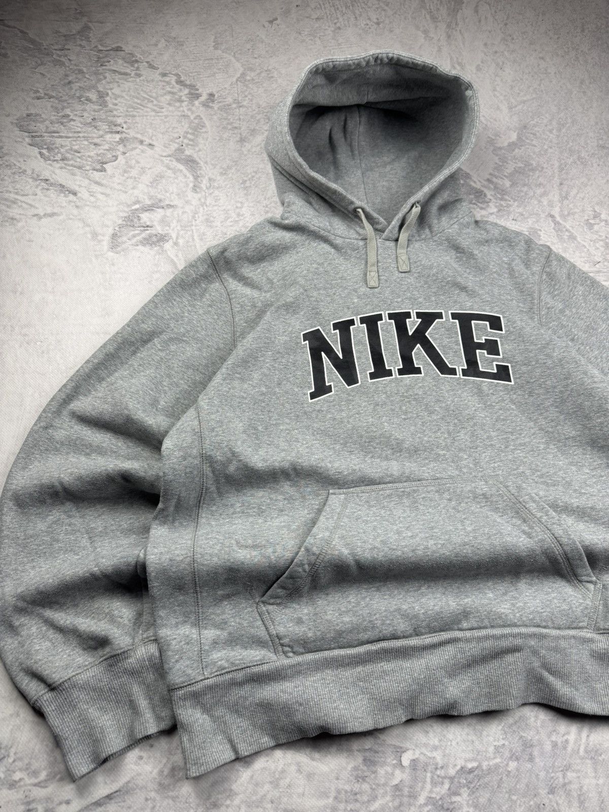 Nike × Vintage NIKE VINTAGE CENTER LOGO OVERSIZE BOXY HOODIE Size US L / EU 52-54 / 3 - 2 Thumbnail