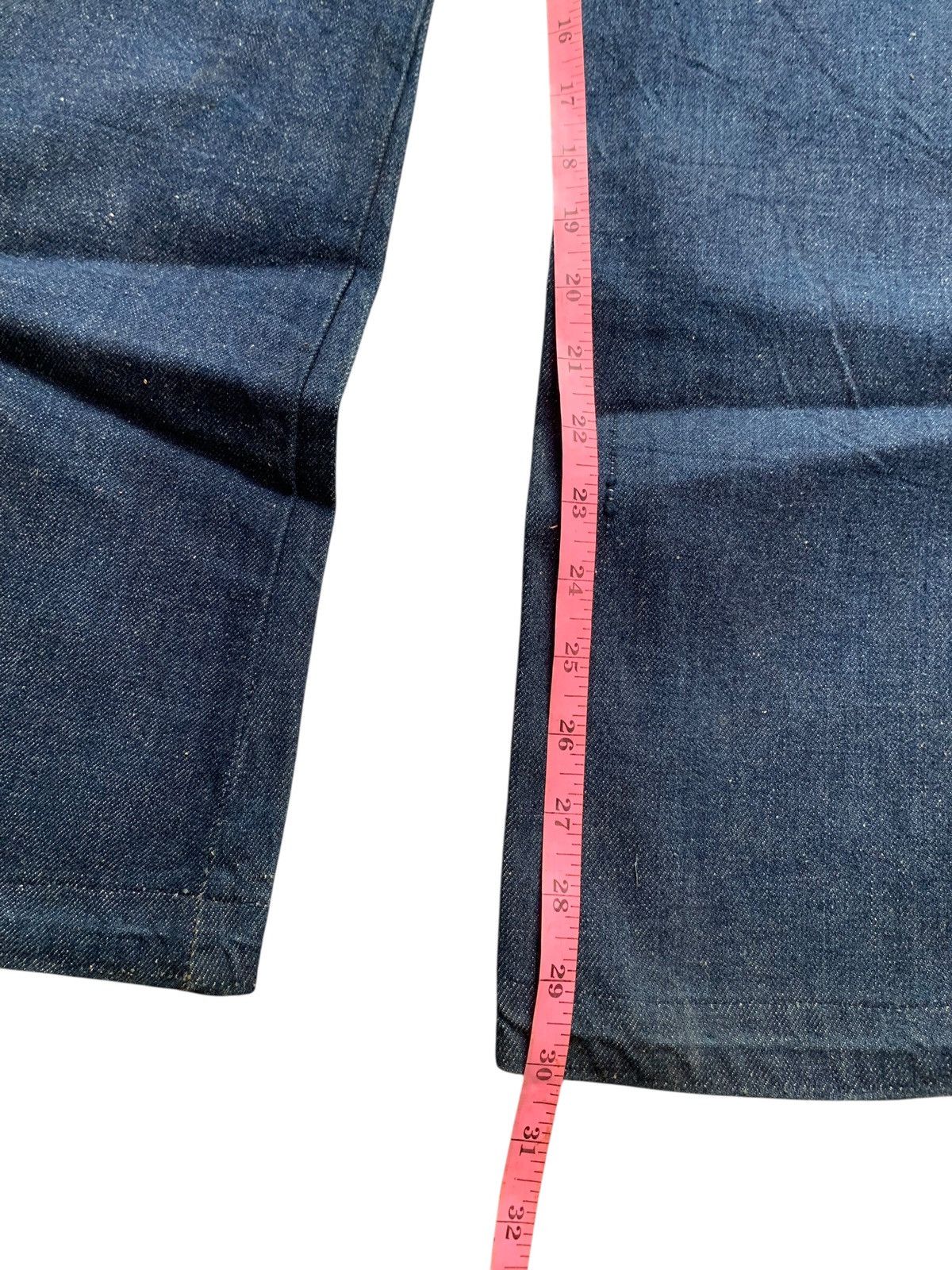Vintage Vintage late 60's Flare Navajon Flared Denim Pants Size 24" / US 00 / IT 34 - 12 Thumbnail